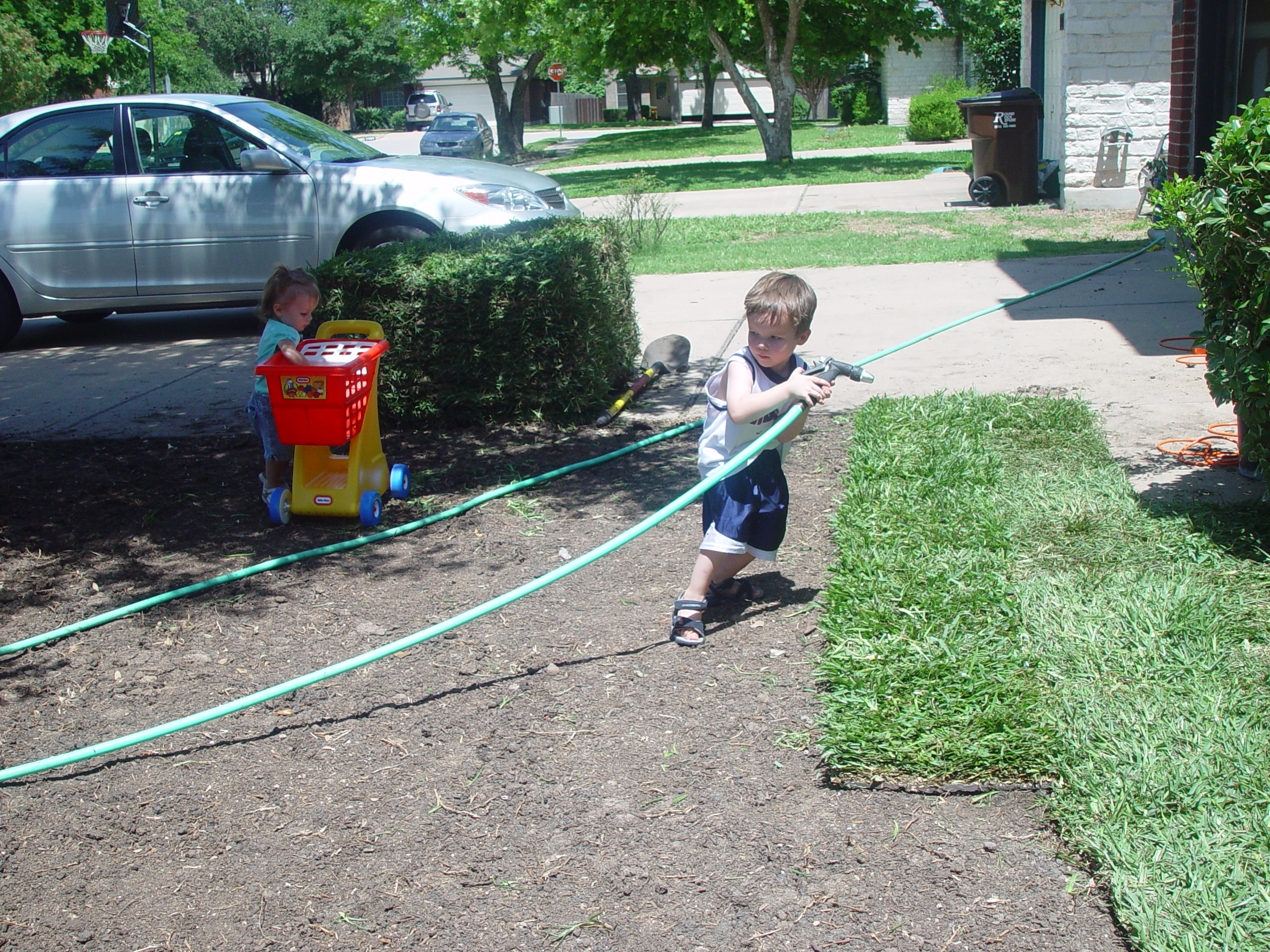 Fixing the Fence & Laying New St. Augustine Sod