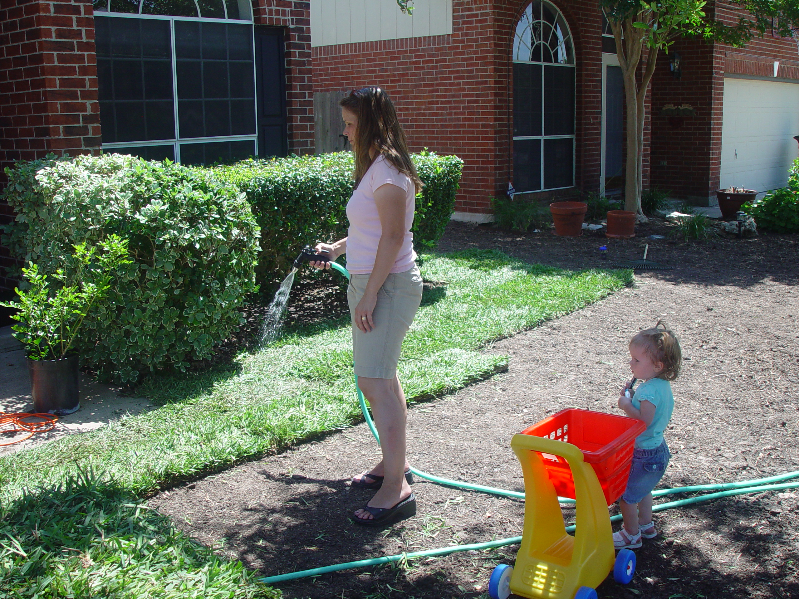 Fixing the Fence & Laying New St. Augustine Sod