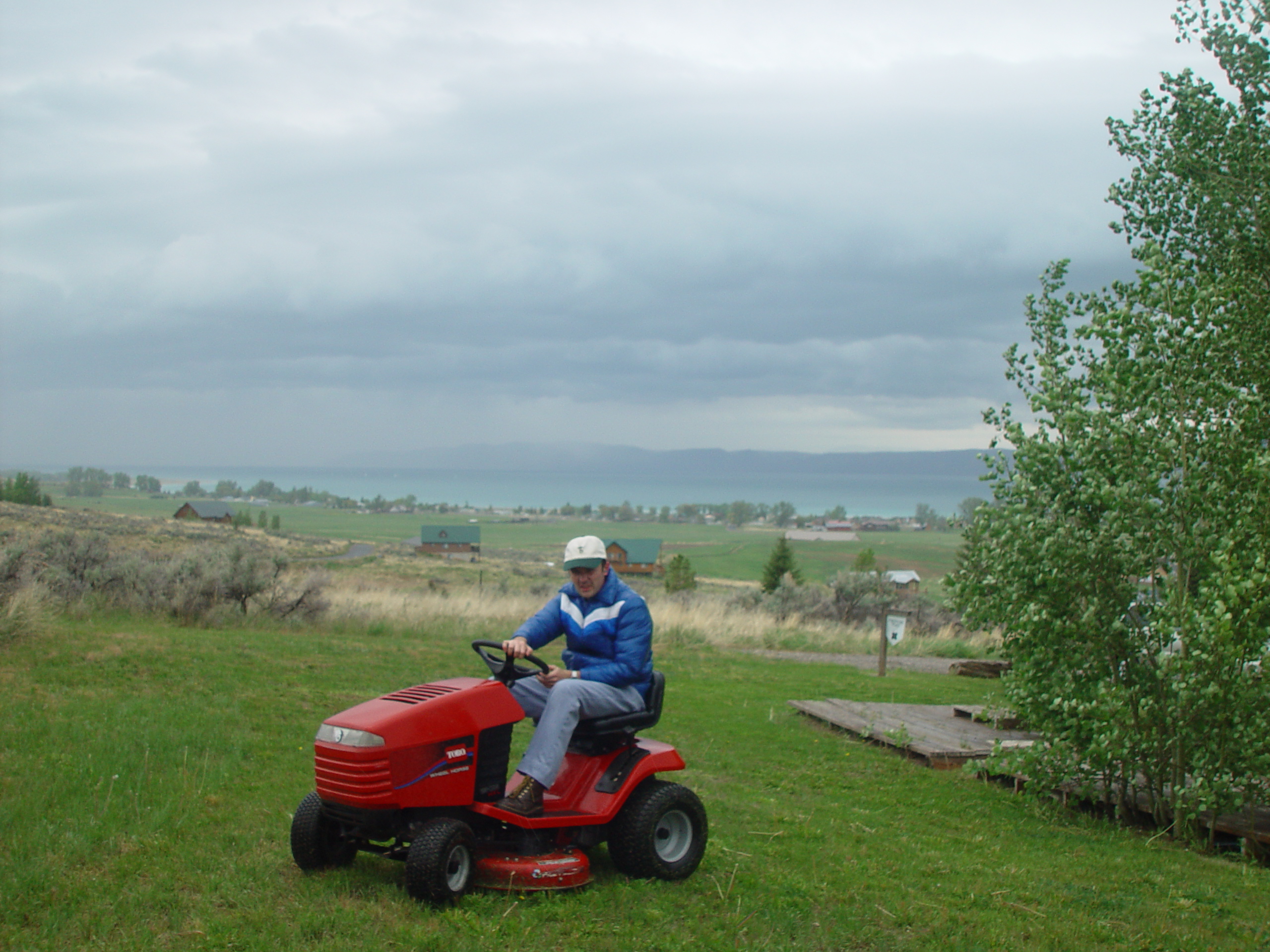 Memorial Day 2006 - Logan, Utah - Ballam BBQ, Snow at Bear Lake Cabin, Mortensens, Tennis