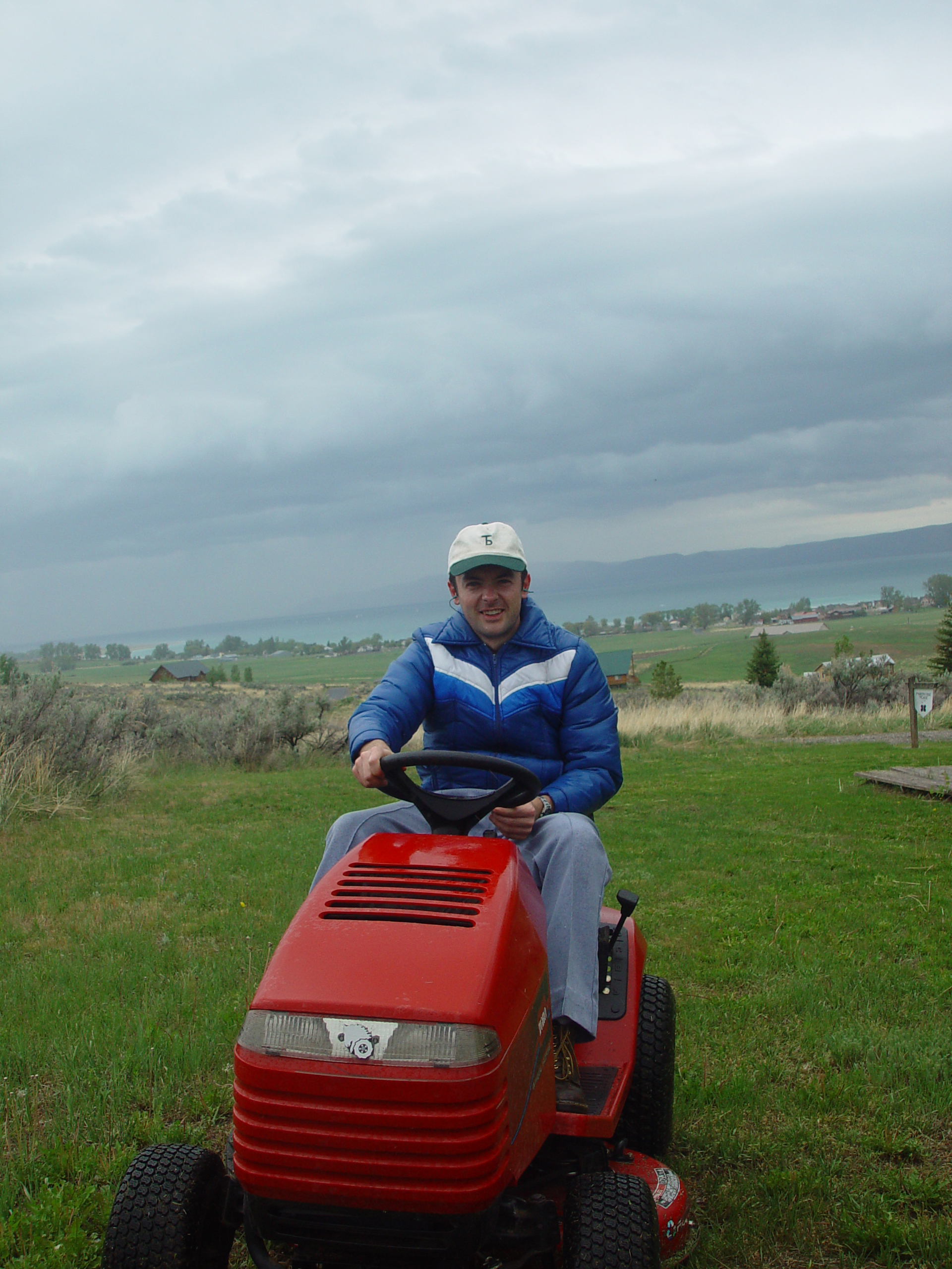 Memorial Day 2006 - Logan, Utah - Ballam BBQ, Snow at Bear Lake Cabin, Mortensens, Tennis