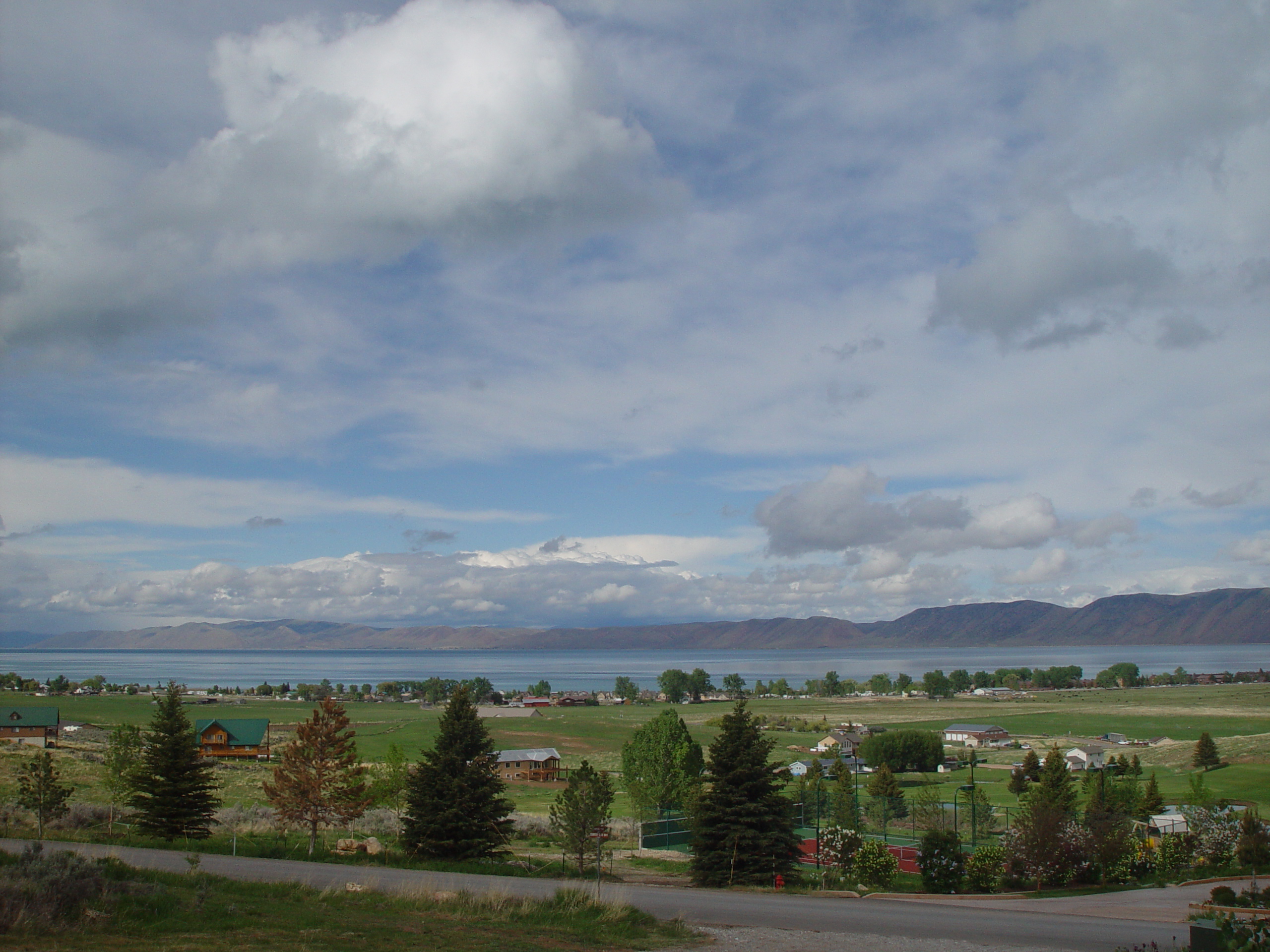 Memorial Day 2006 - Logan, Utah - Ballam BBQ, Snow at Bear Lake Cabin, Mortensens, Tennis