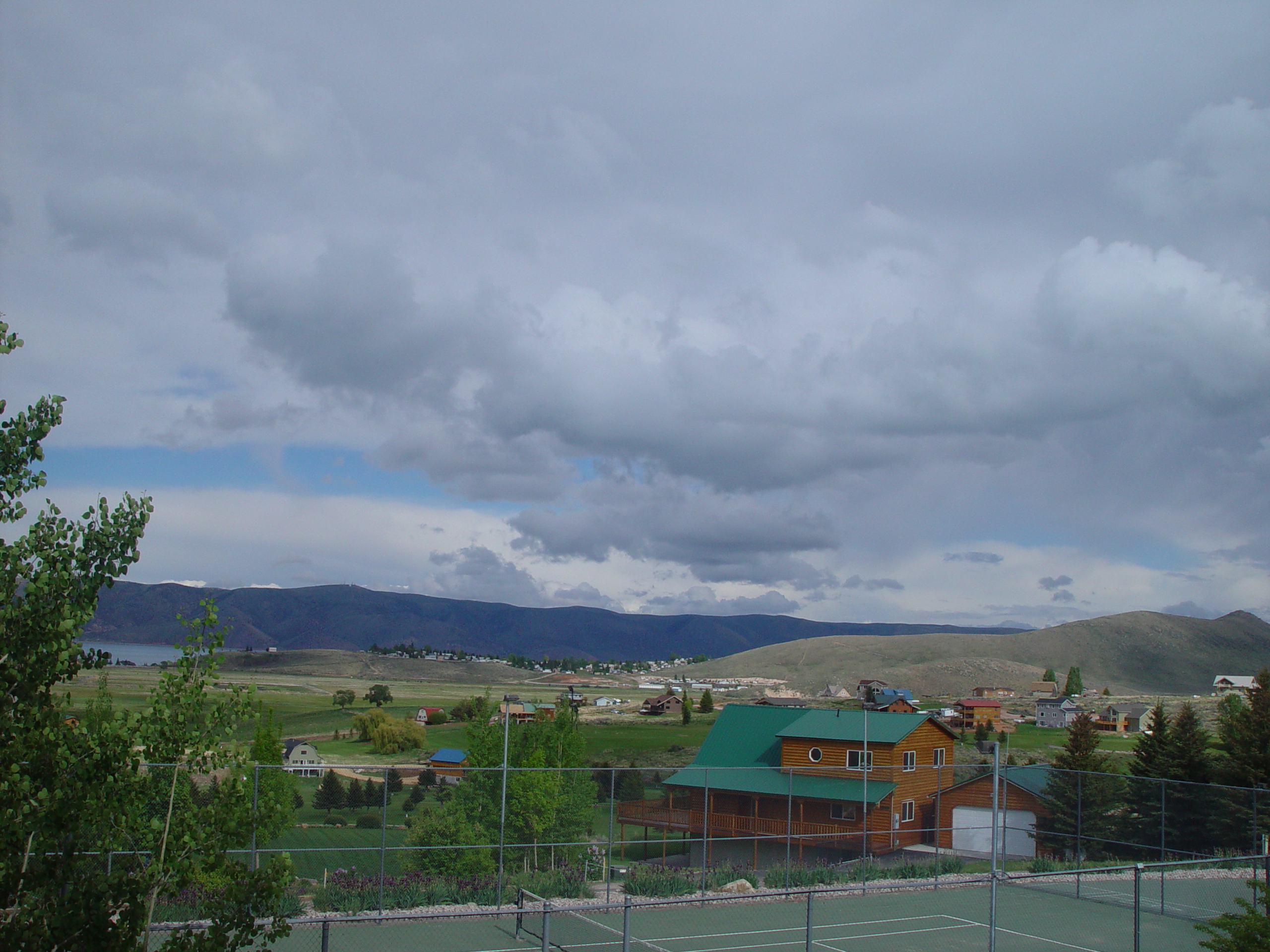 Memorial Day 2006 - Logan, Utah - Ballam BBQ, Snow at Bear Lake Cabin, Mortensens, Tennis