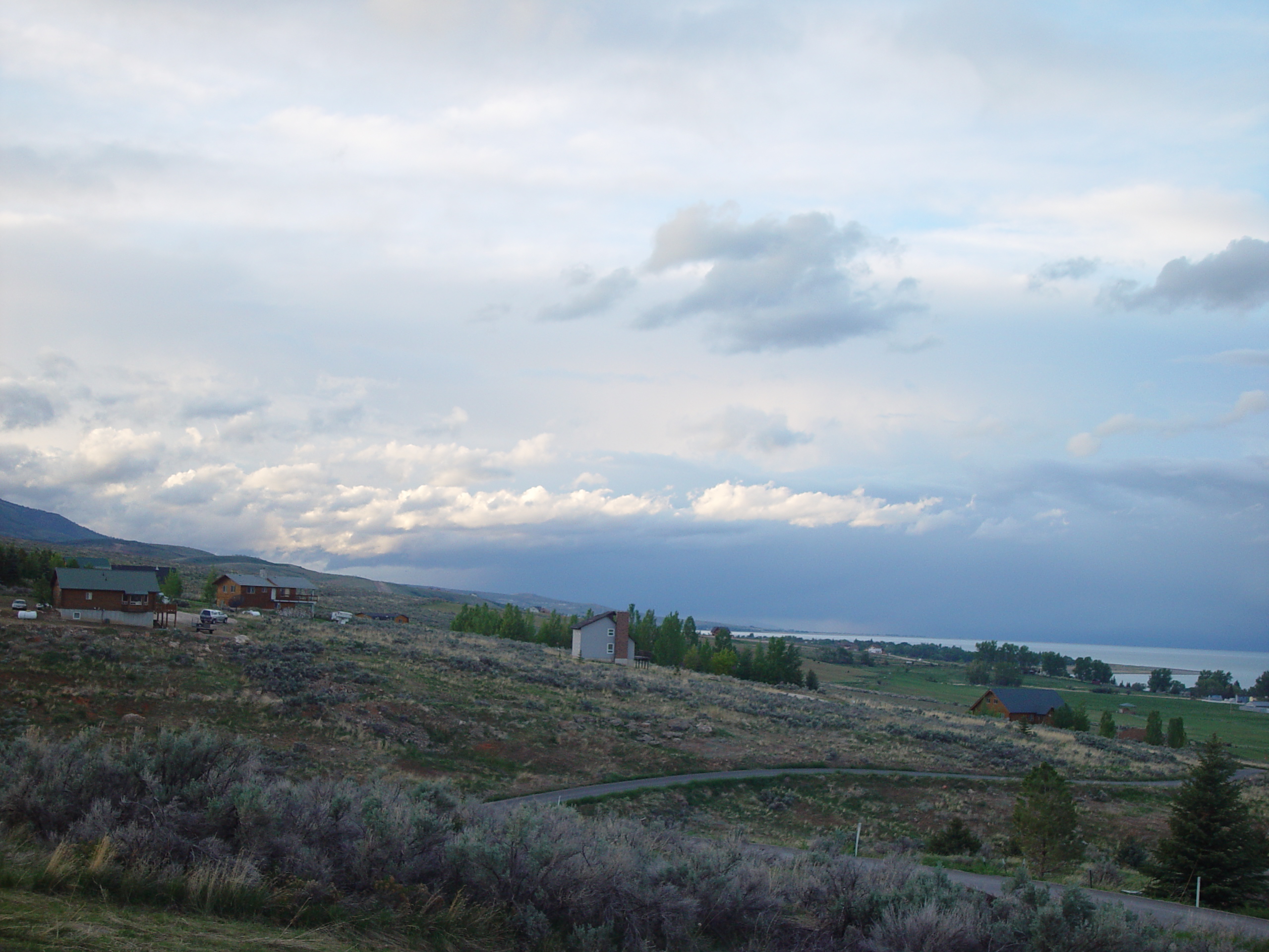 Memorial Day 2006 - Logan, Utah - Ballam BBQ, Snow at Bear Lake Cabin, Mortensens, Tennis