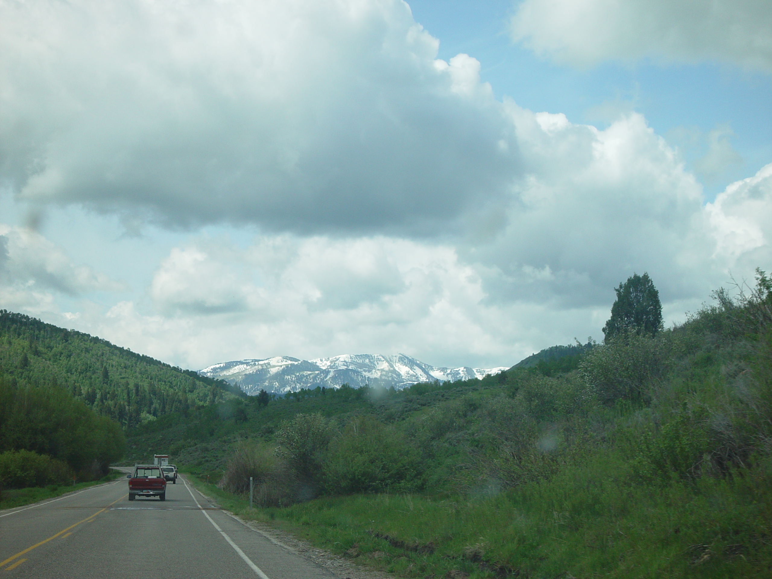 Memorial Day 2006 - Logan, Utah - Ballam BBQ, Snow at Bear Lake Cabin, Mortensens, Tennis