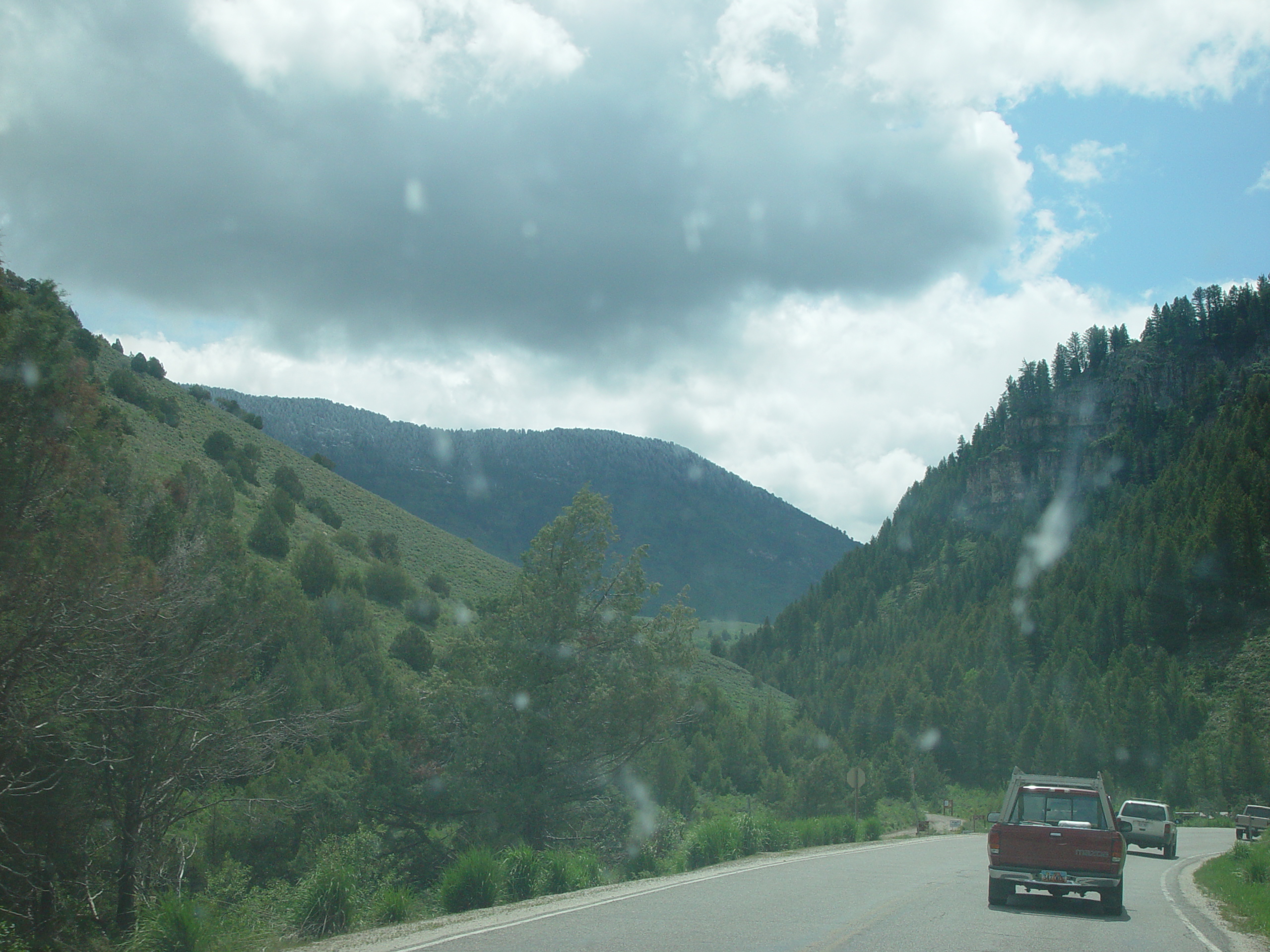 Memorial Day 2006 - Logan, Utah - Ballam BBQ, Snow at Bear Lake Cabin, Mortensens, Tennis