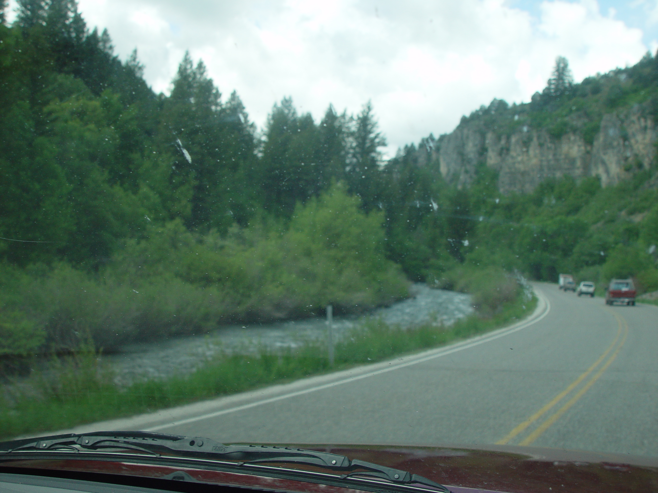 Memorial Day 2006 - Logan, Utah - Ballam BBQ, Snow at Bear Lake Cabin, Mortensens, Tennis