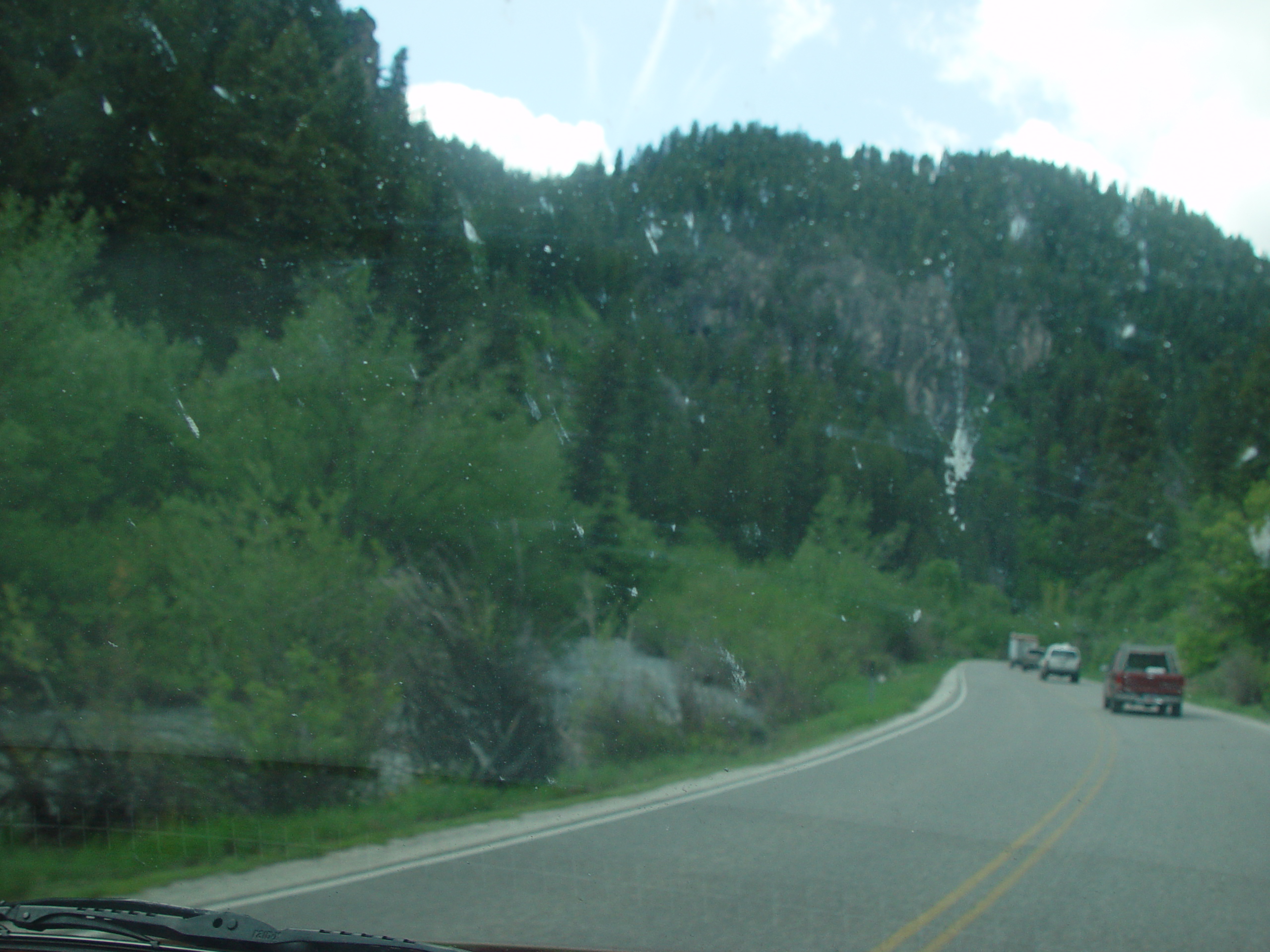 Memorial Day 2006 - Logan, Utah - Ballam BBQ, Snow at Bear Lake Cabin, Mortensens, Tennis