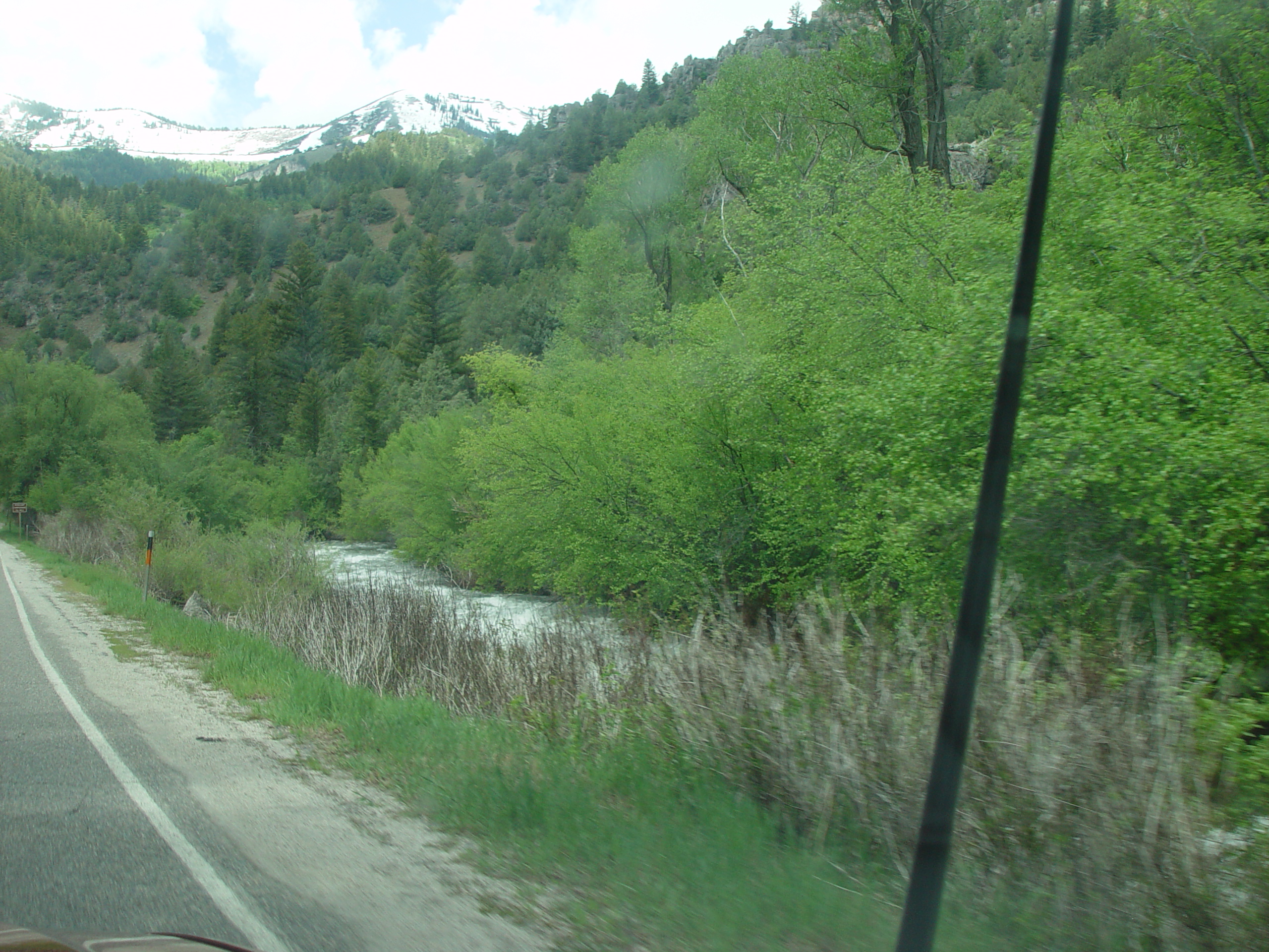 Memorial Day 2006 - Logan, Utah - Ballam BBQ, Snow at Bear Lake Cabin, Mortensens, Tennis