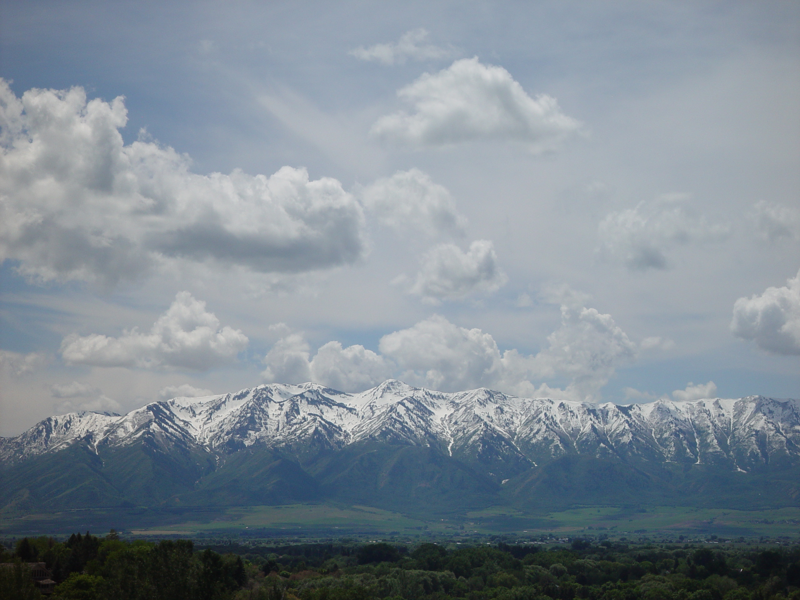 Memorial Day 2006 - Logan, Utah - Ballam BBQ, Snow at Bear Lake Cabin, Mortensens, Tennis