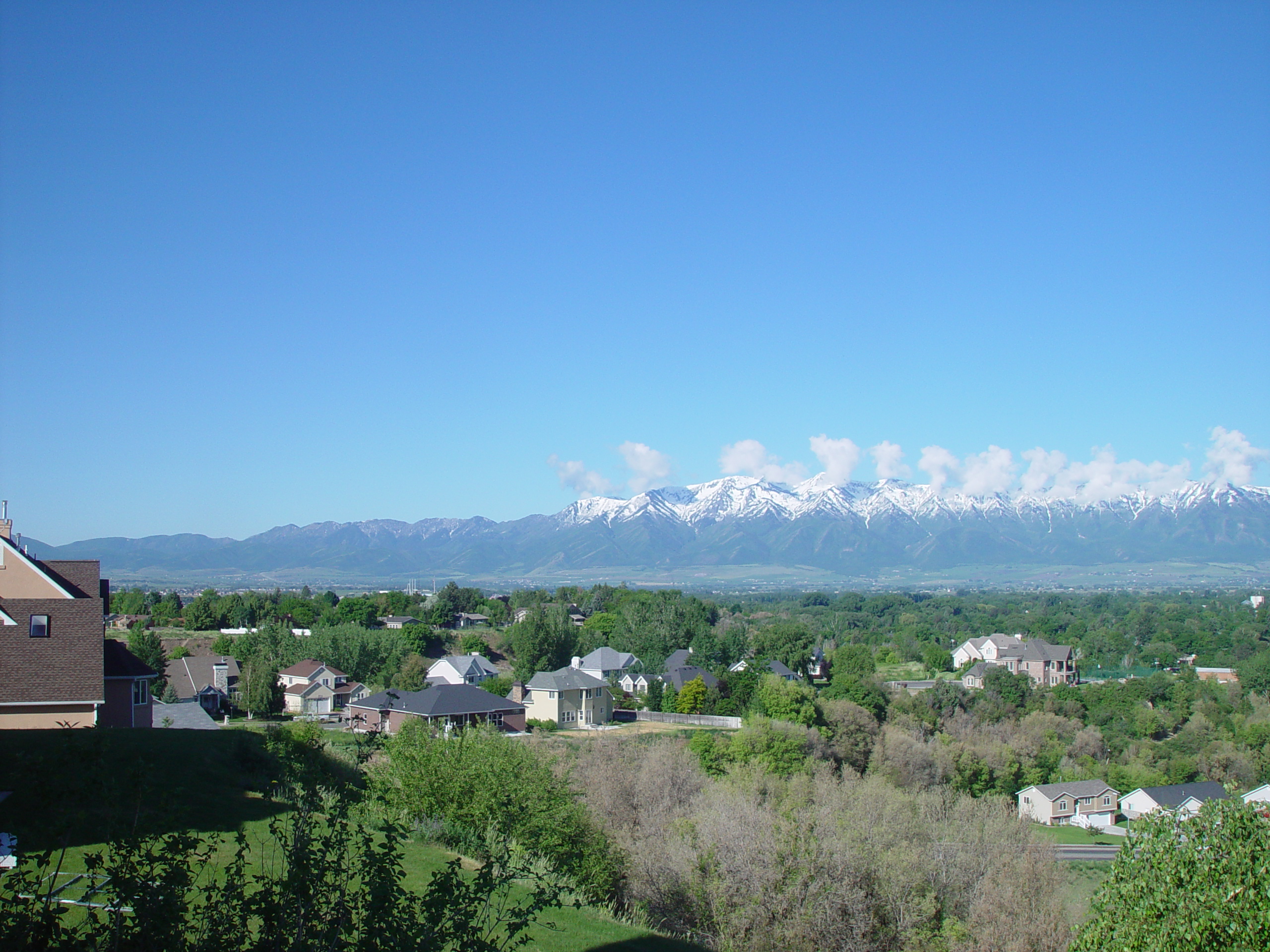 Memorial Day 2006 - Logan, Utah - Ballam BBQ, Snow at Bear Lake Cabin, Mortensens, Tennis