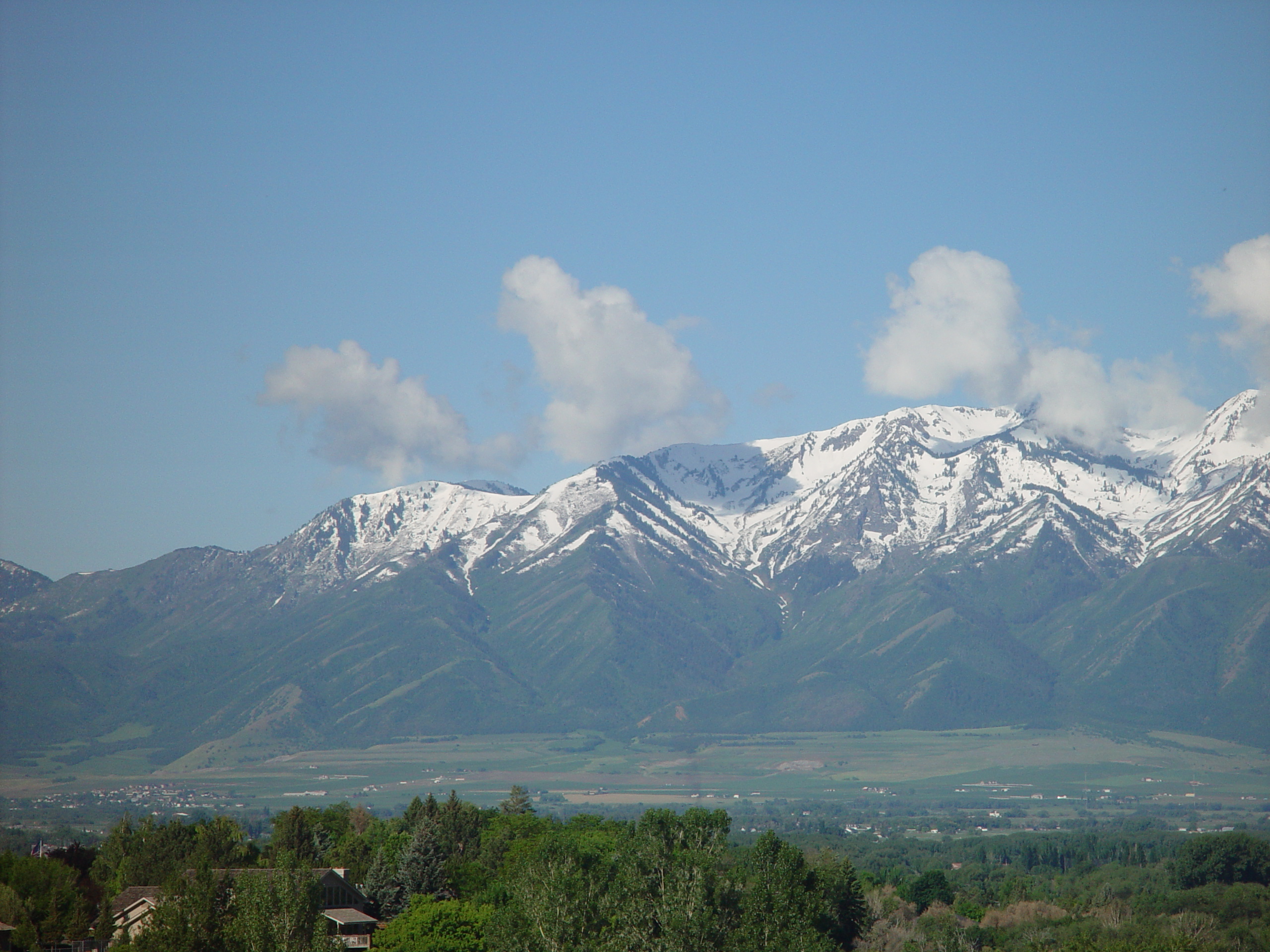 Memorial Day 2006 - Logan, Utah - Ballam BBQ, Snow at Bear Lake Cabin, Mortensens, Tennis