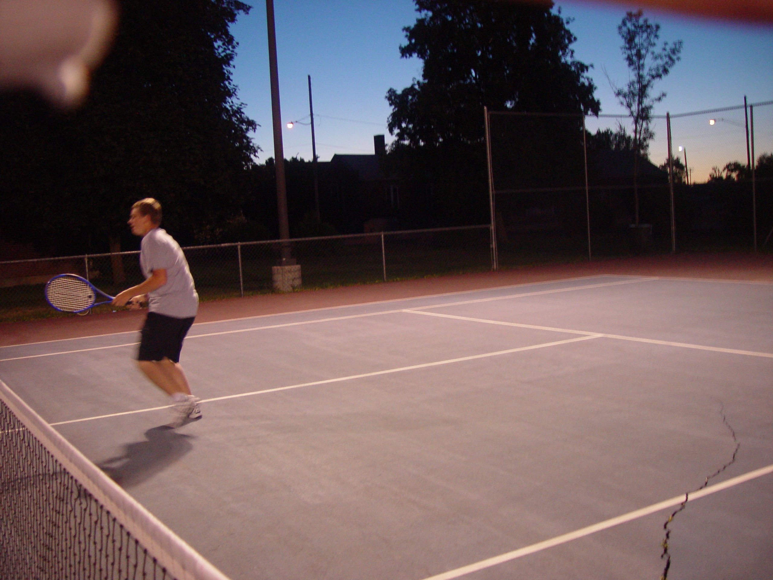 Memorial Day 2006 - Logan, Utah - Ballam BBQ, Snow at Bear Lake Cabin, Mortensens, Tennis