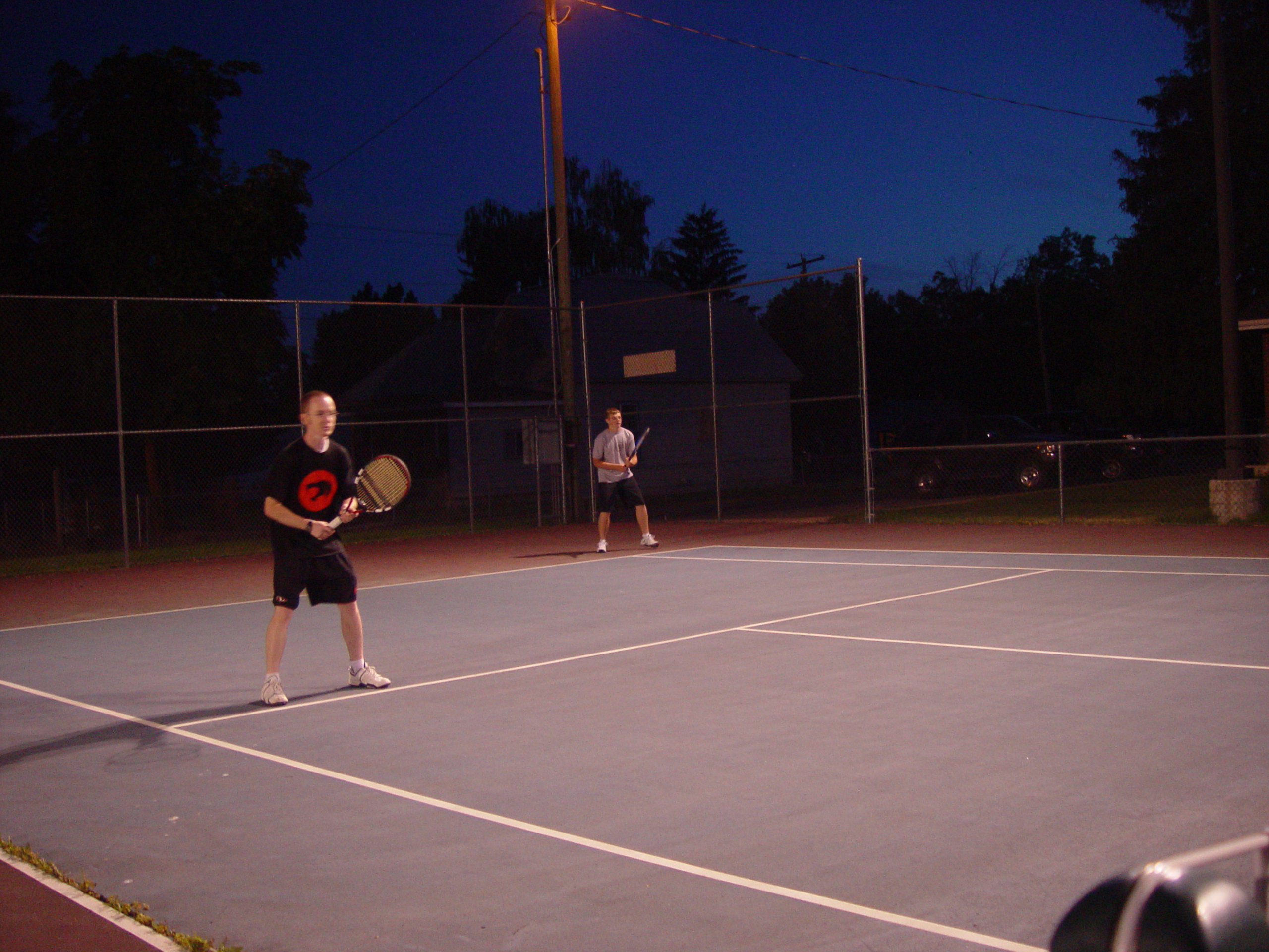 Memorial Day 2006 - Logan, Utah - Ballam BBQ, Snow at Bear Lake Cabin, Mortensens, Tennis