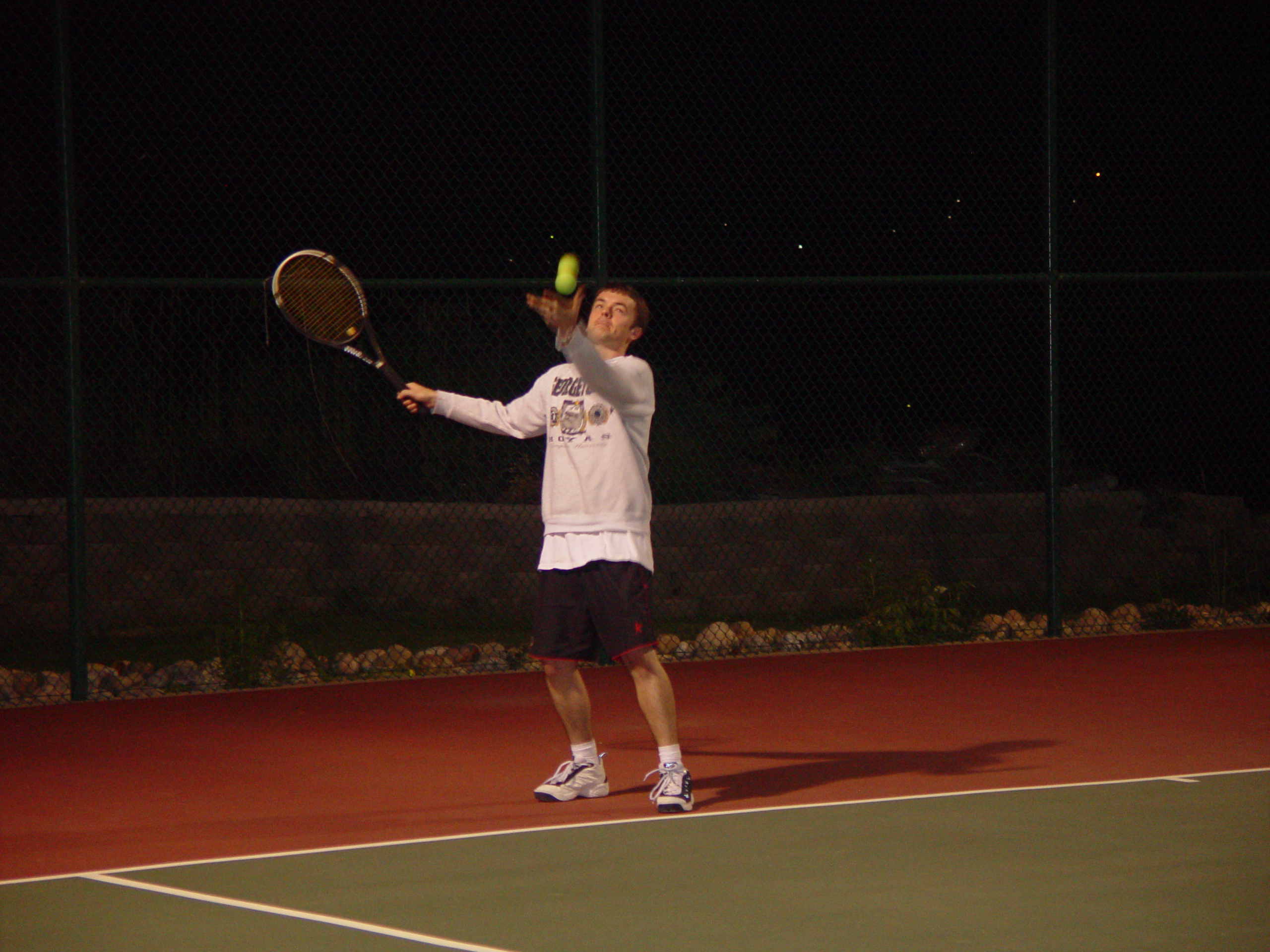 Memorial Day 2006 - Logan, Utah - Ballam BBQ, Snow at Bear Lake Cabin, Mortensens, Tennis