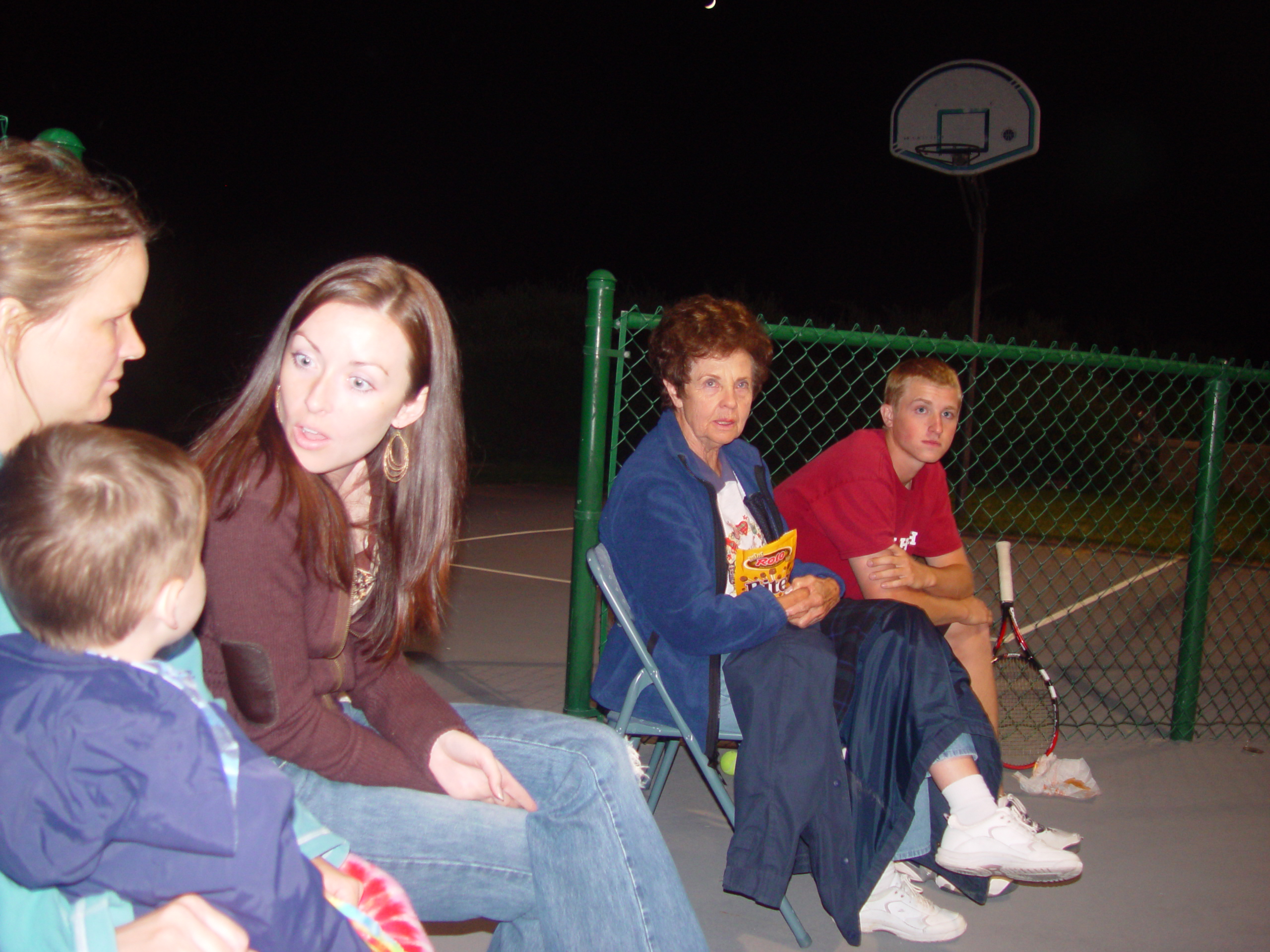 Memorial Day 2006 - Logan, Utah - Ballam BBQ, Snow at Bear Lake Cabin, Mortensens, Tennis