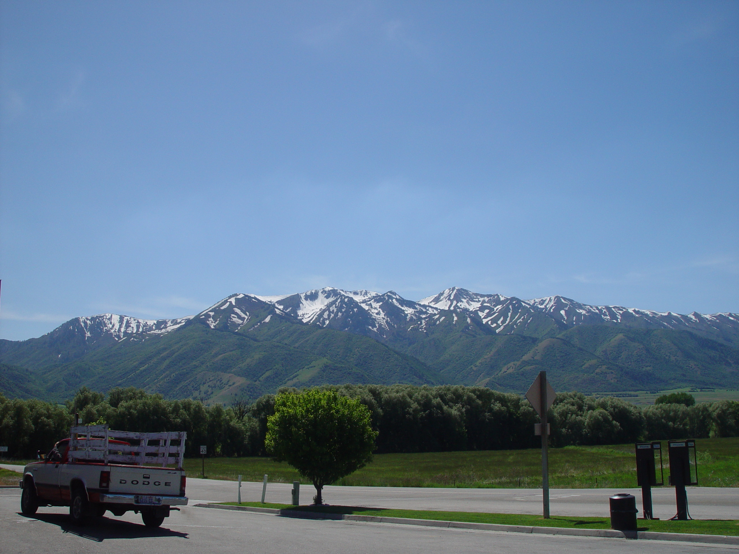 Memorial Day 2006 - Logan, Utah - Ballam BBQ, Snow at Bear Lake Cabin, Mortensens, Tennis