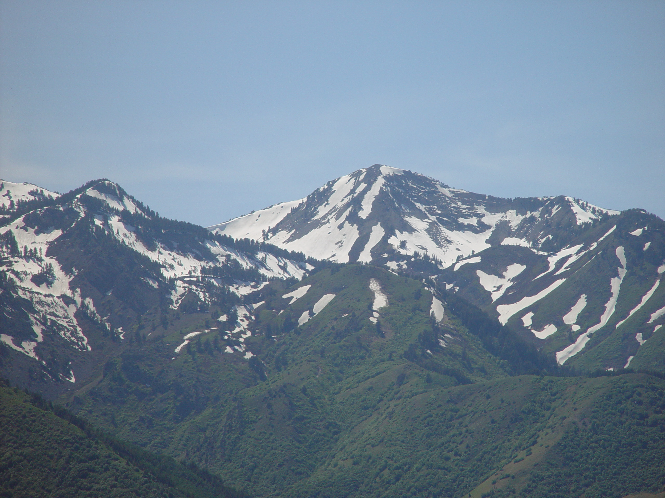 Memorial Day 2006 - Logan, Utah - Ballam BBQ, Snow at Bear Lake Cabin, Mortensens, Tennis