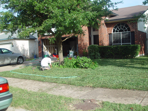 Fixing the Fence & Laying New St. Augustine Sod