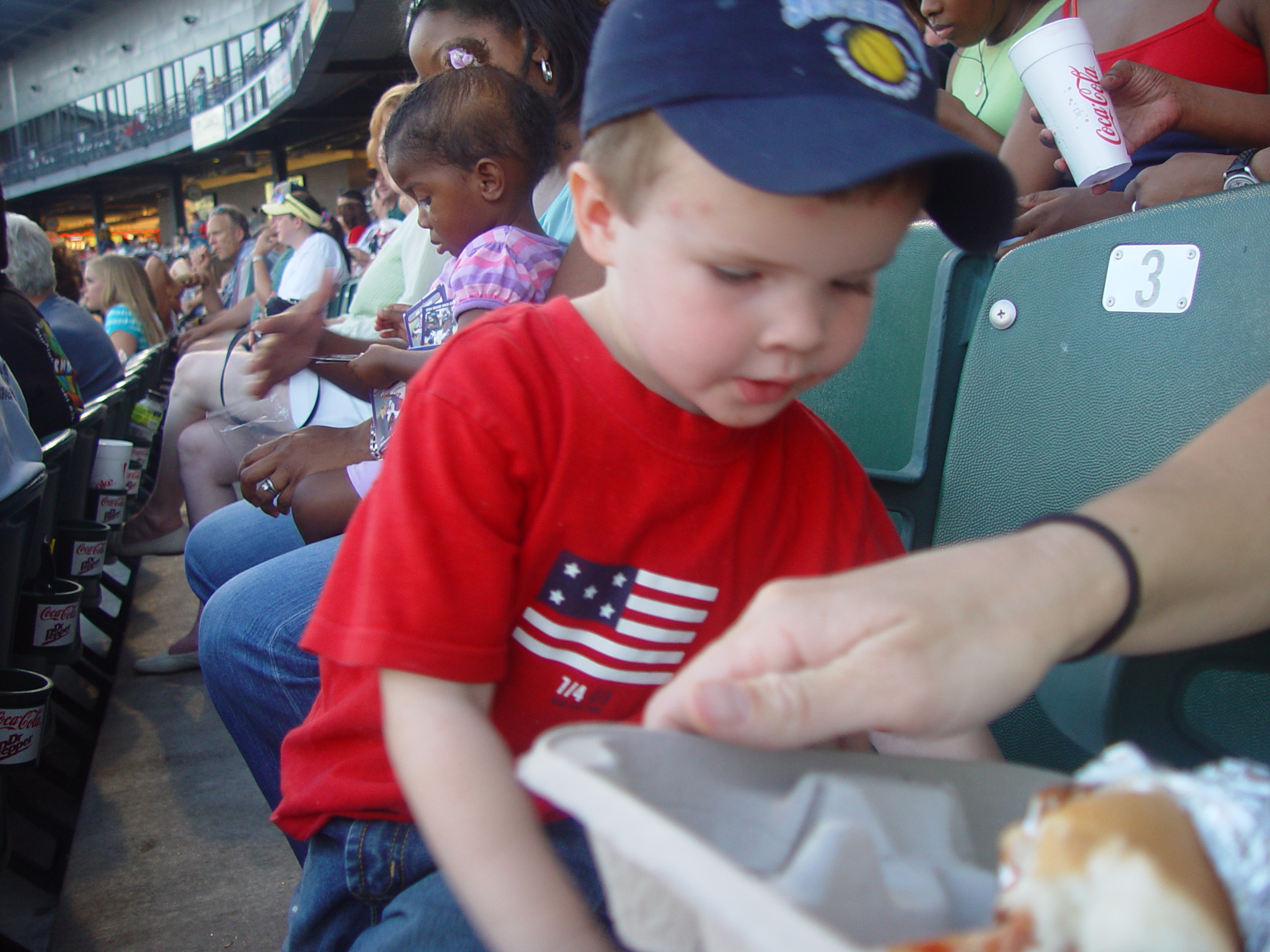 Ava Plays in the Peat Moss, Fixing the Fence, Round Rock Express Game, Surfer, Rabbit, and Monkey