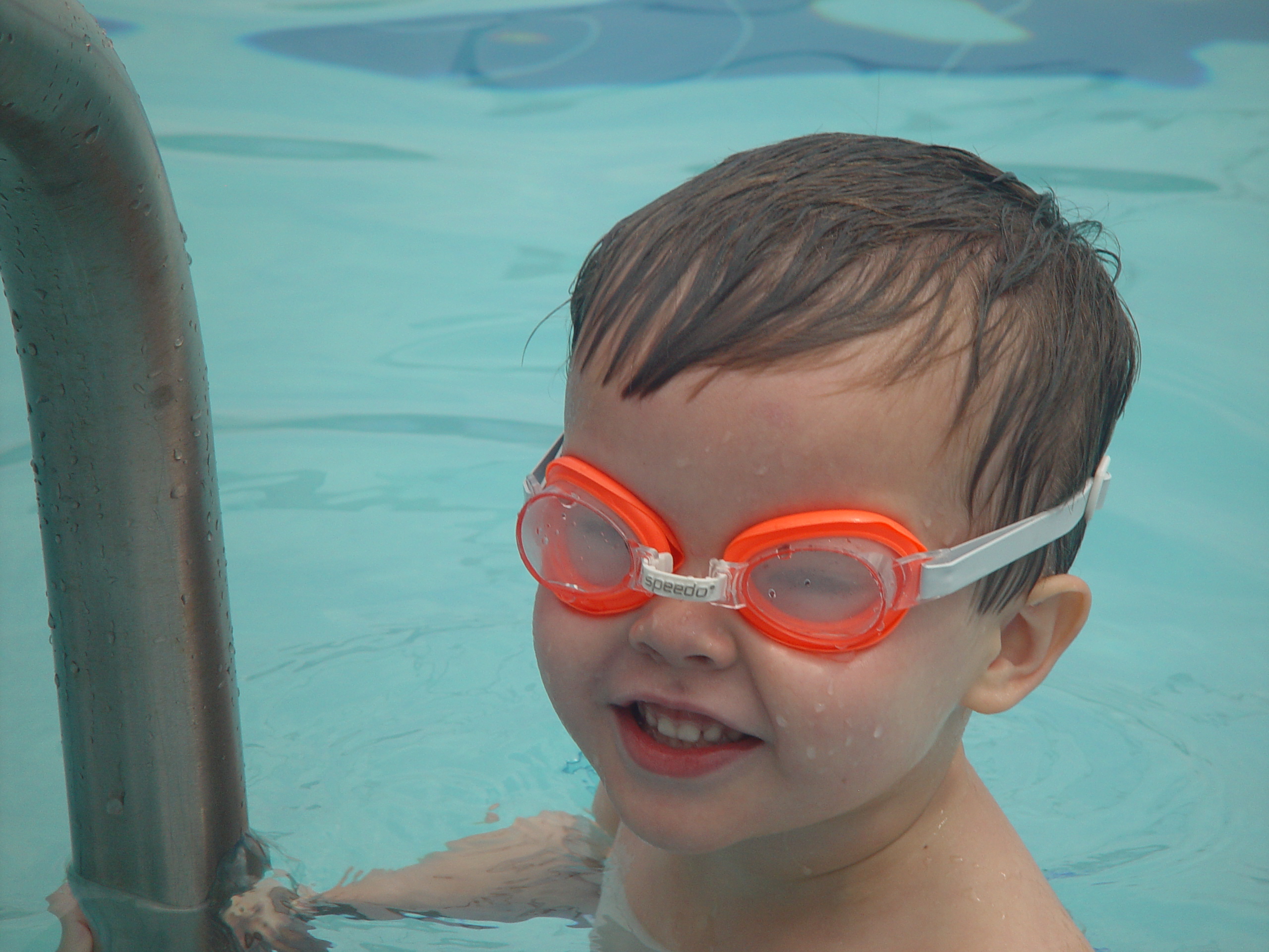 Zack Goes to Swimming Lessons, Playing in the Pool, Volente Beach