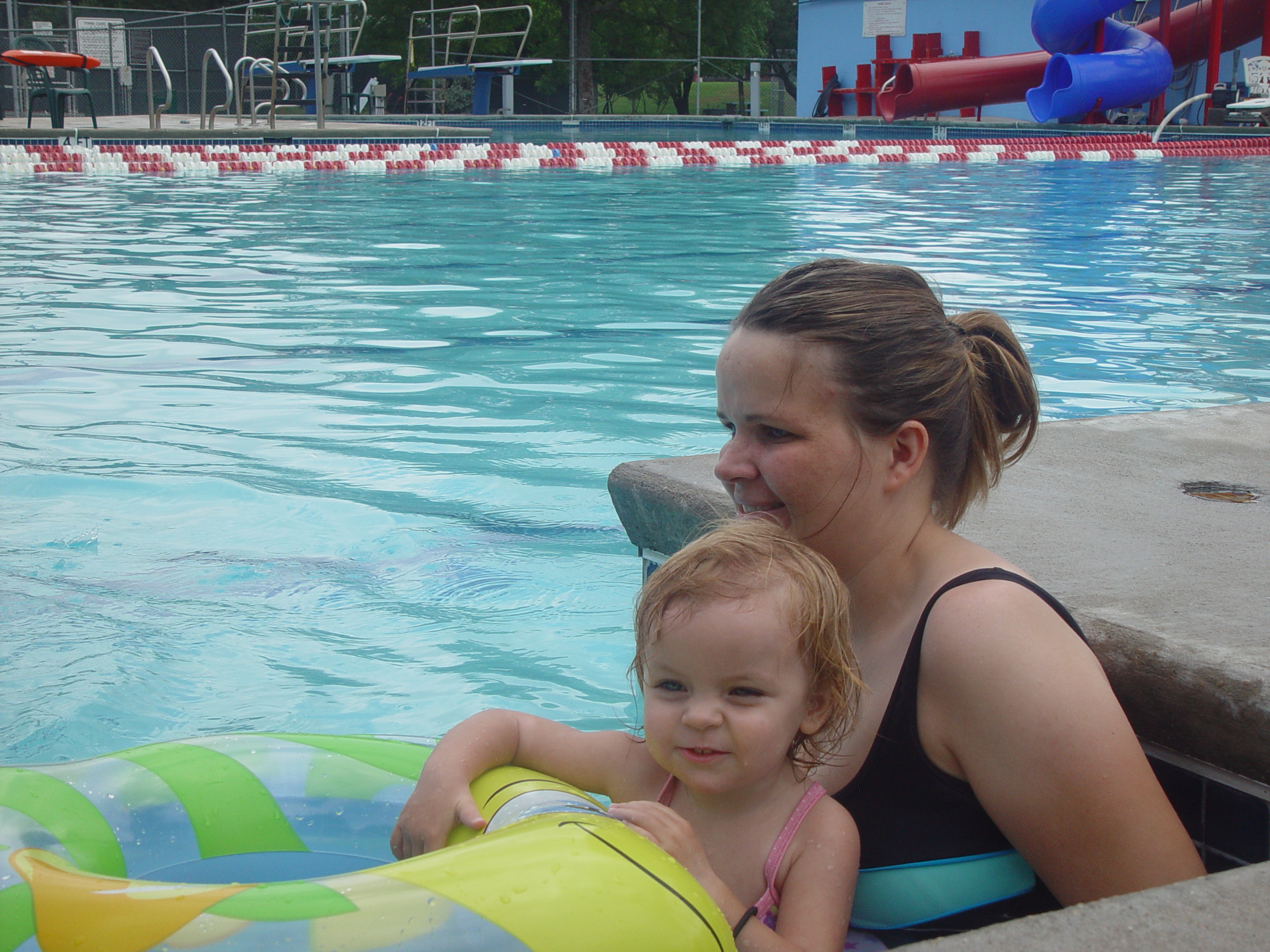 Zack Goes to Swimming Lessons, Playing in the Pool, Volente Beach