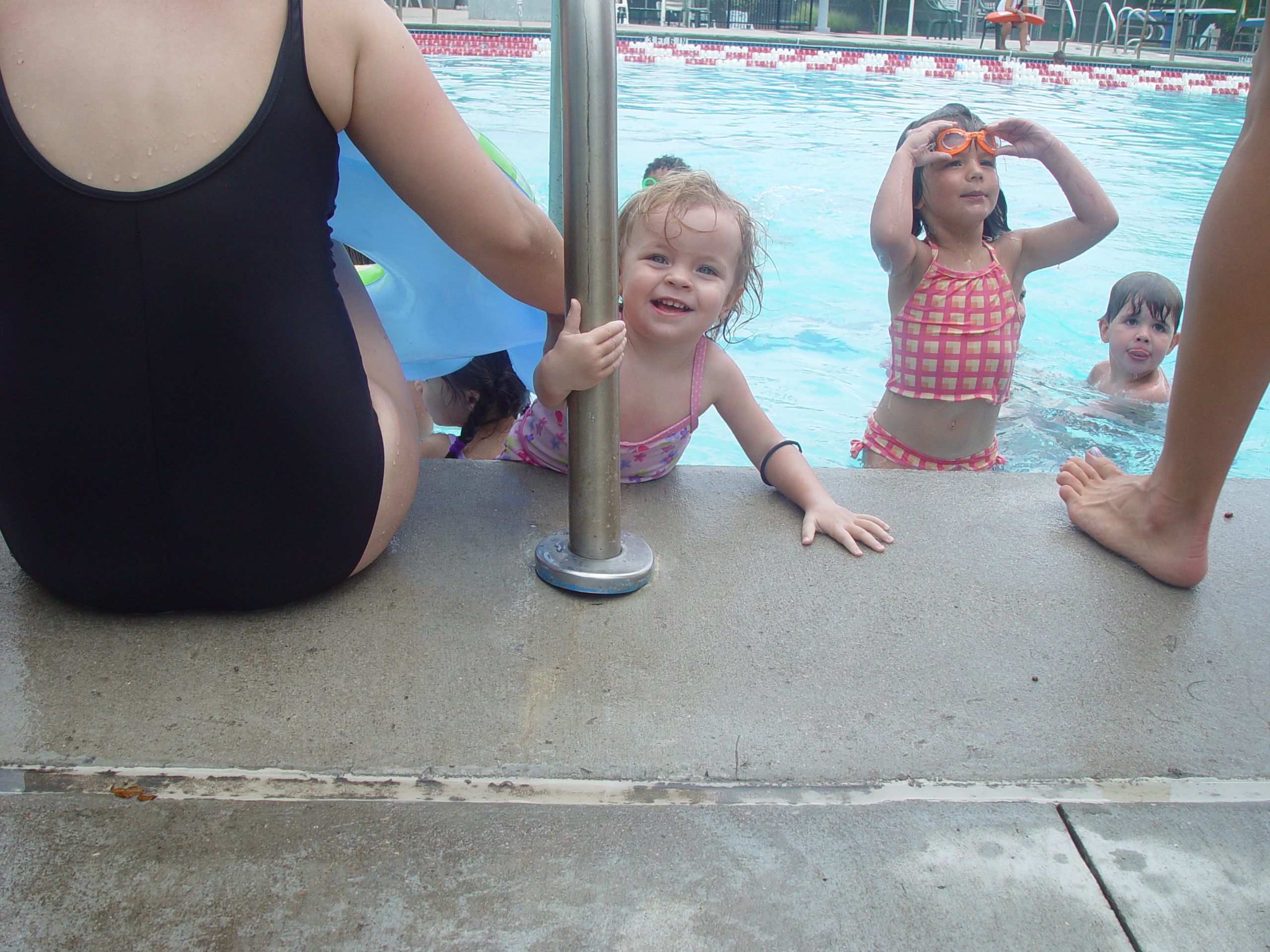 Zack Goes to Swimming Lessons, Playing in the Pool, Volente Beach