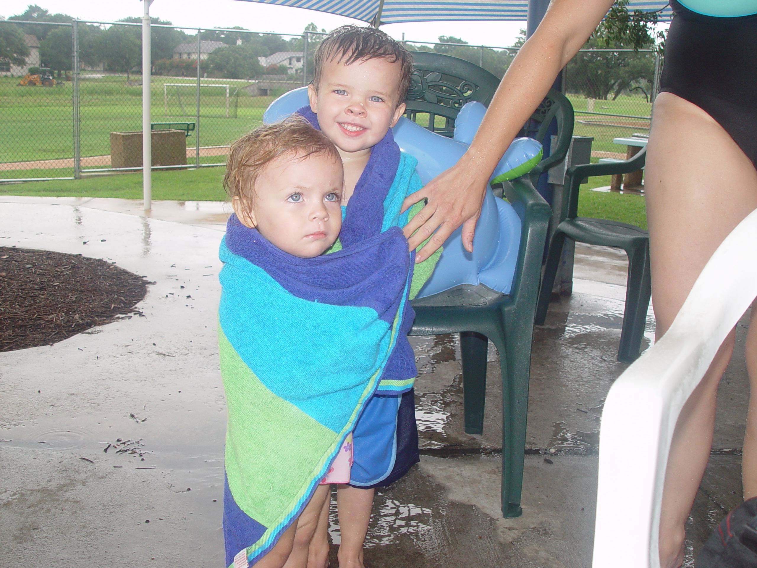 Zack Goes to Swimming Lessons, Playing in the Pool, Volente Beach