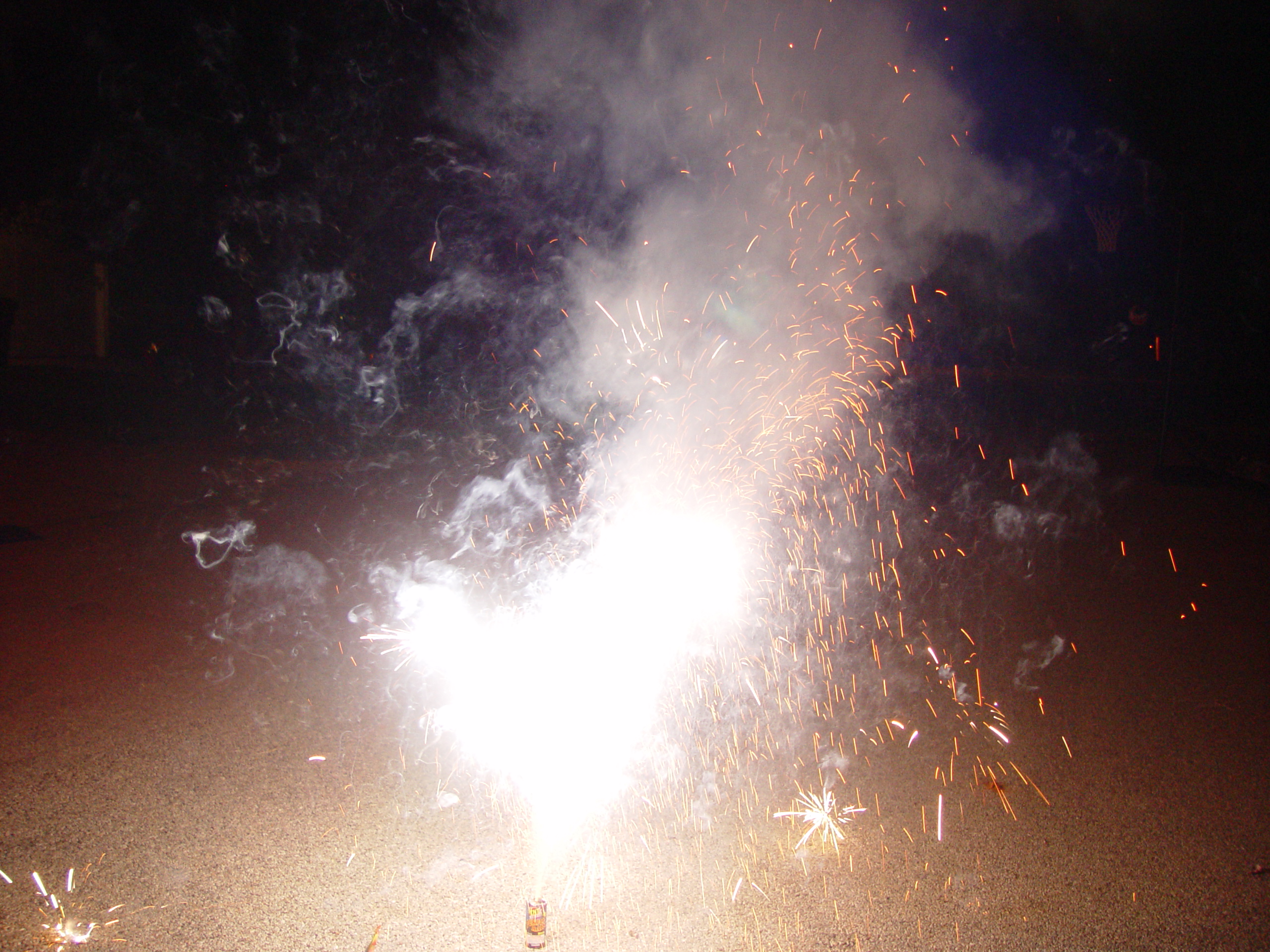 Celebrating July 4th by Lighting Some Texas Fireworks