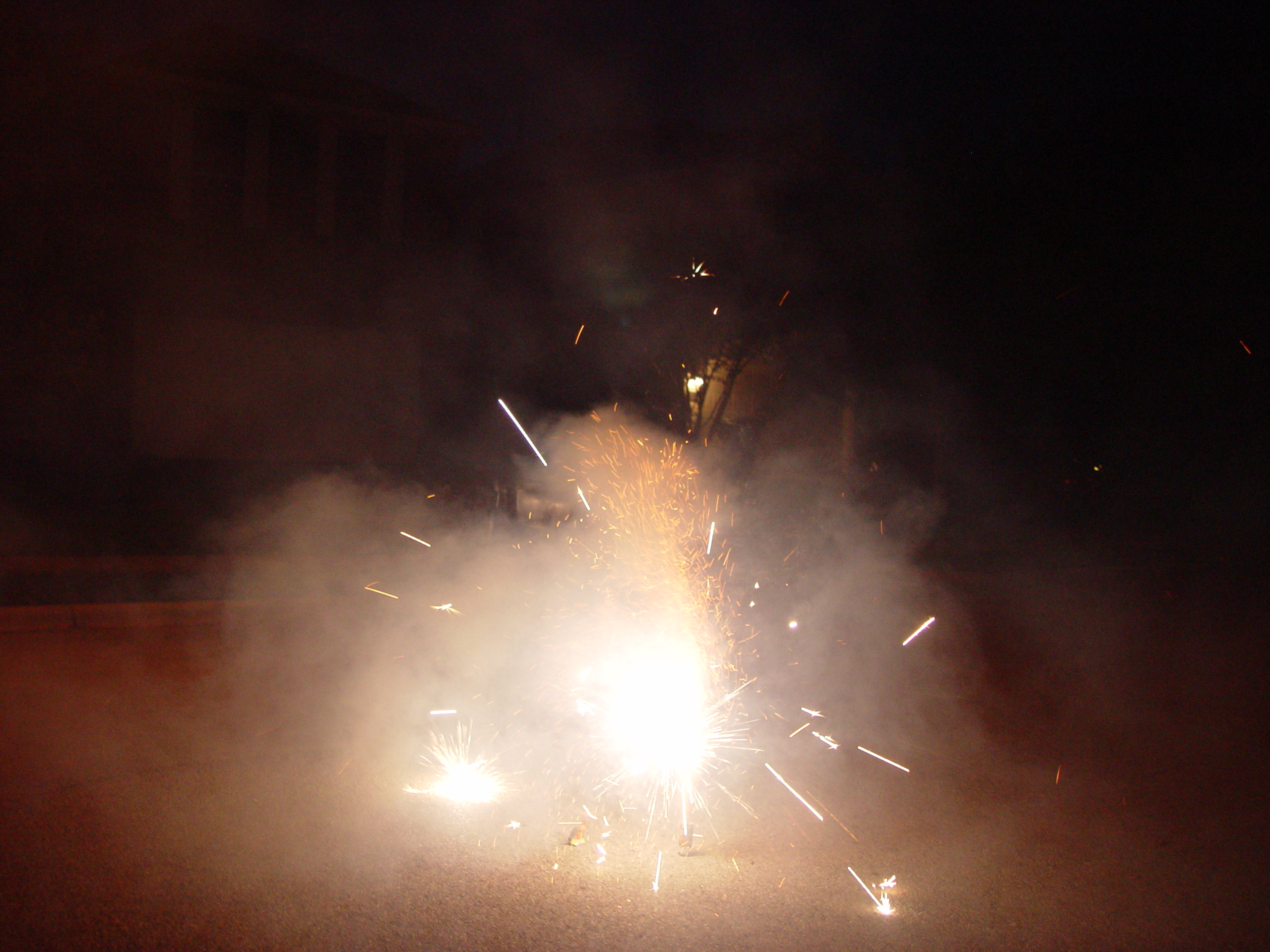 Celebrating July 4th by Lighting Some Texas Fireworks