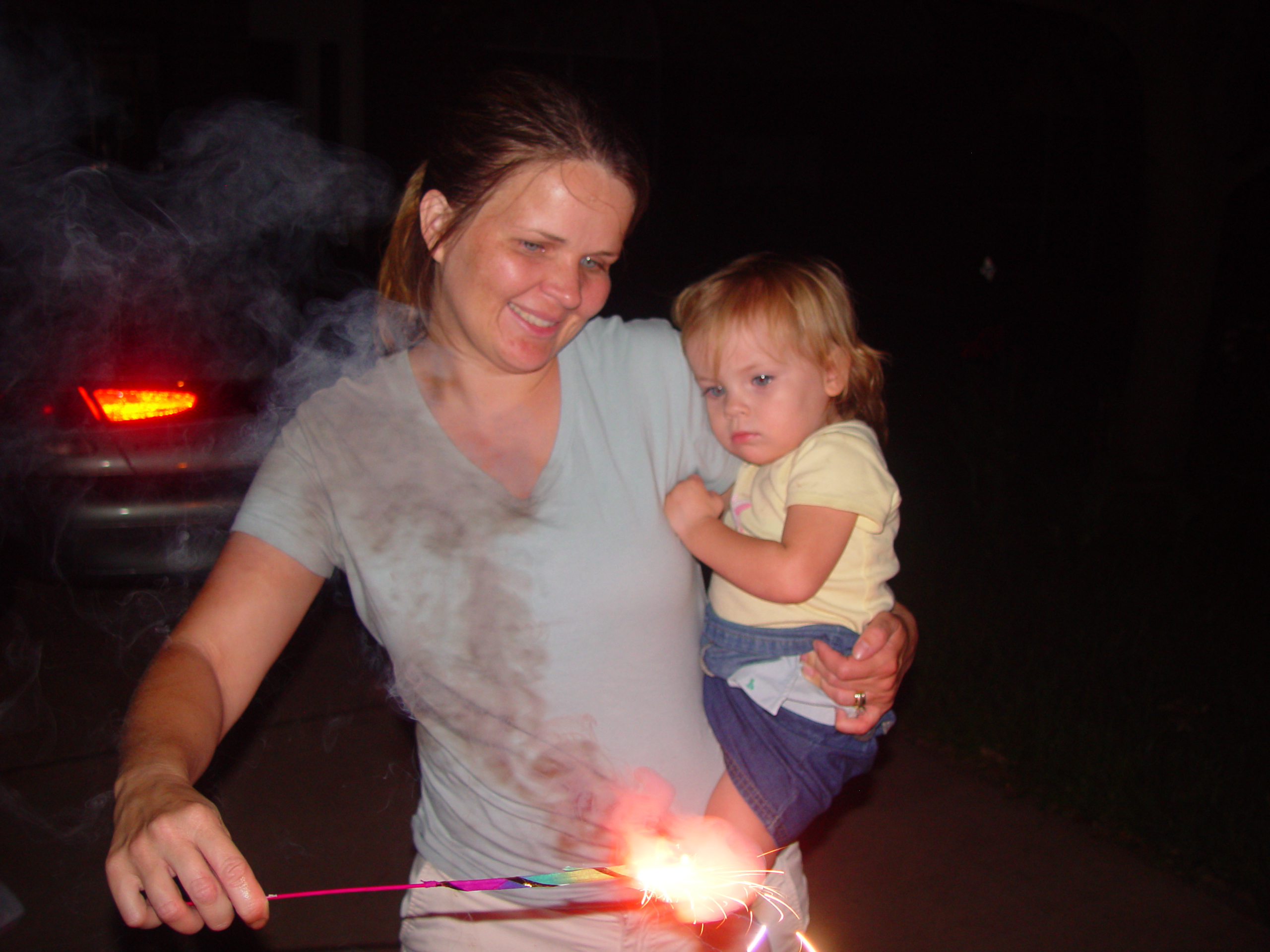 Celebrating July 4th by Lighting Some Texas Fireworks