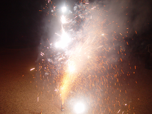 Celebrating July 4th by Lighting Some Texas Fireworks