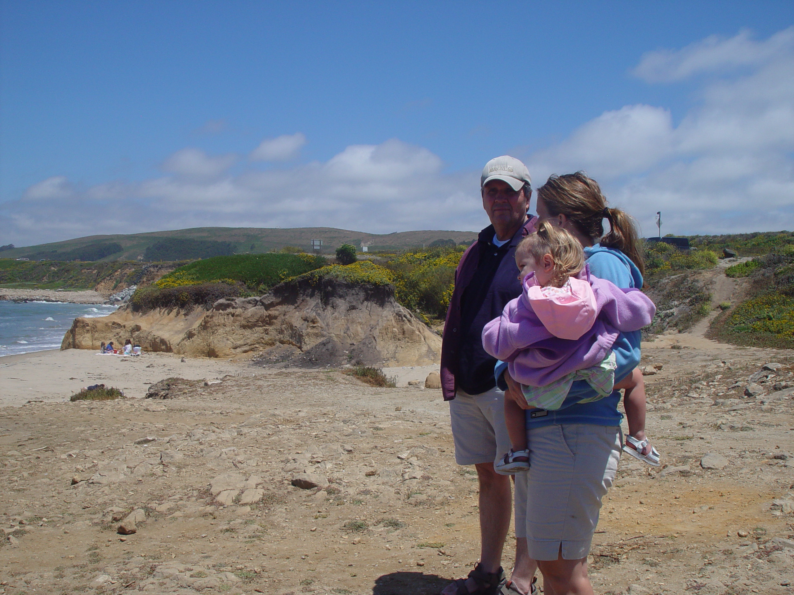 Visiting Grandma & Grandpa Palmer - Castro Valley, California (Half Moon Bay, Cyclops, BART, J.D.'s Blueberry Pancakes)