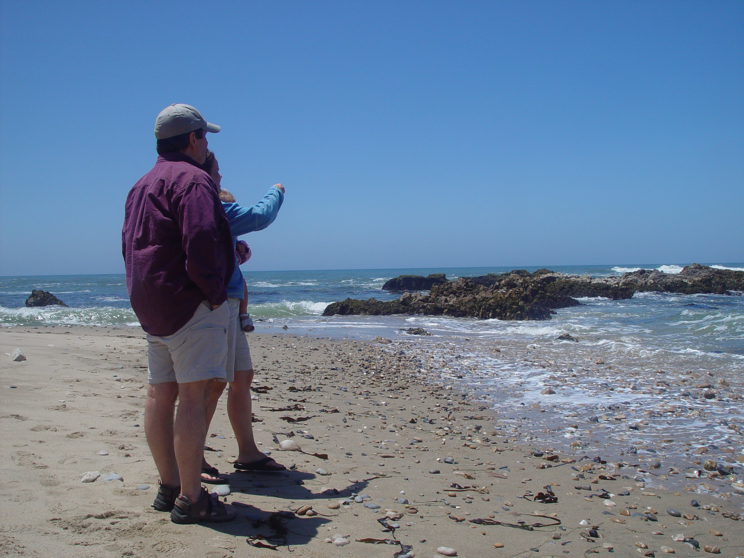 Visiting Grandma & Grandpa Palmer - Castro Valley, California (Half Moon Bay, Cyclops, BART, J.D.'s Blueberry Pancakes)