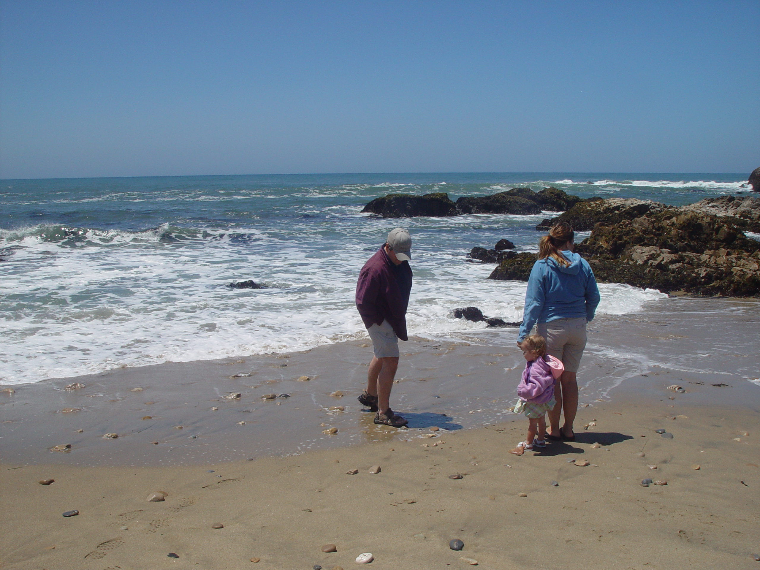 Visiting Grandma & Grandpa Palmer - Castro Valley, California (Half Moon Bay, Cyclops, BART, J.D.'s Blueberry Pancakes)