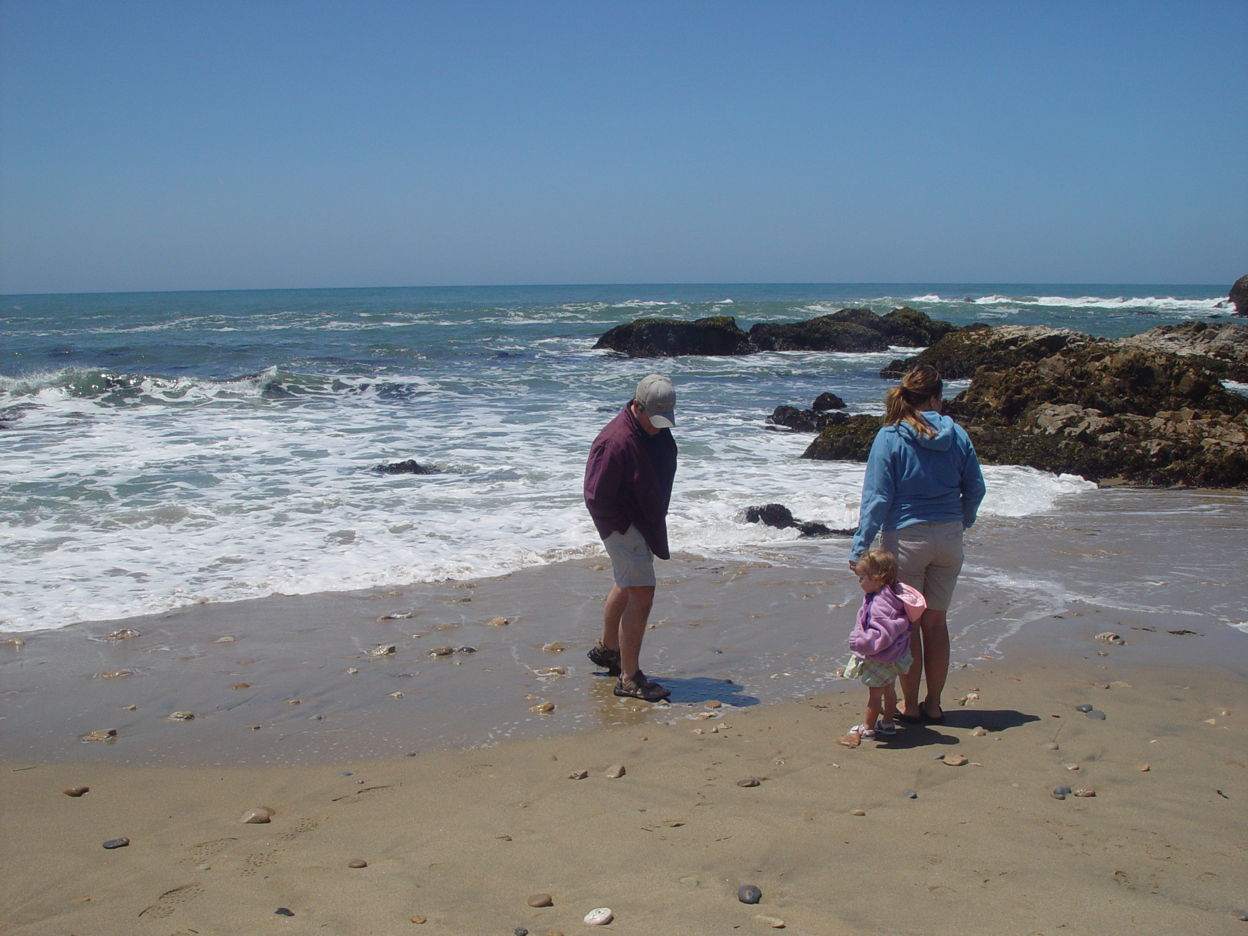 Visiting Grandma & Grandpa Palmer - Castro Valley, California (Half Moon Bay, Cyclops, BART, J.D.'s Blueberry Pancakes)