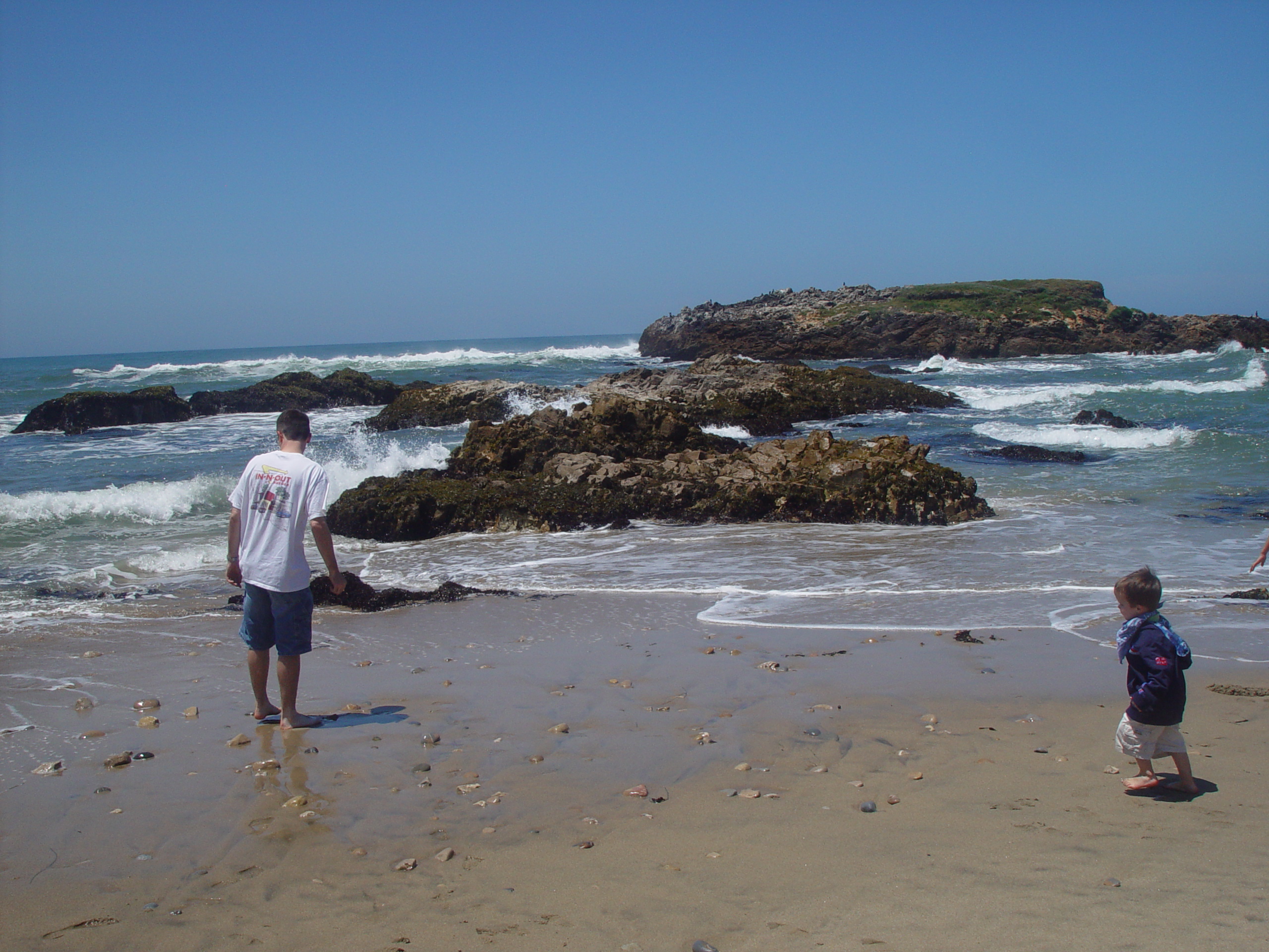 Visiting Grandma & Grandpa Palmer - Castro Valley, California (Half Moon Bay, Cyclops, BART, J.D.'s Blueberry Pancakes)