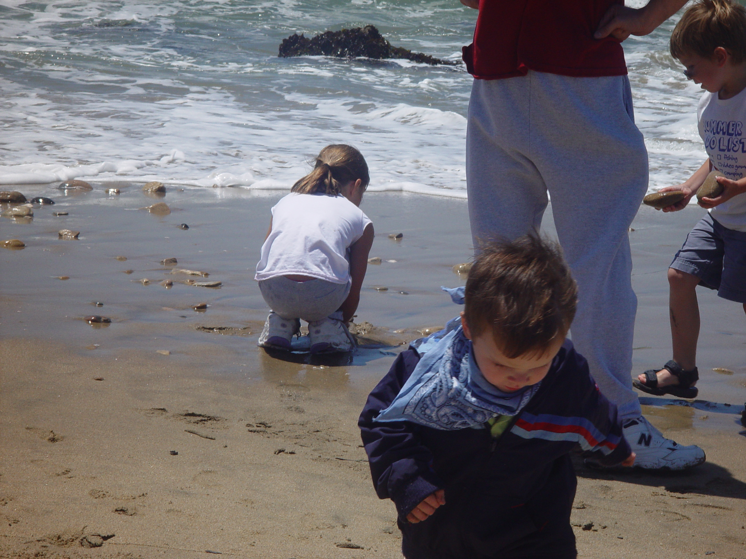 Visiting Grandma & Grandpa Palmer - Castro Valley, California (Half Moon Bay, Cyclops, BART, J.D.'s Blueberry Pancakes)