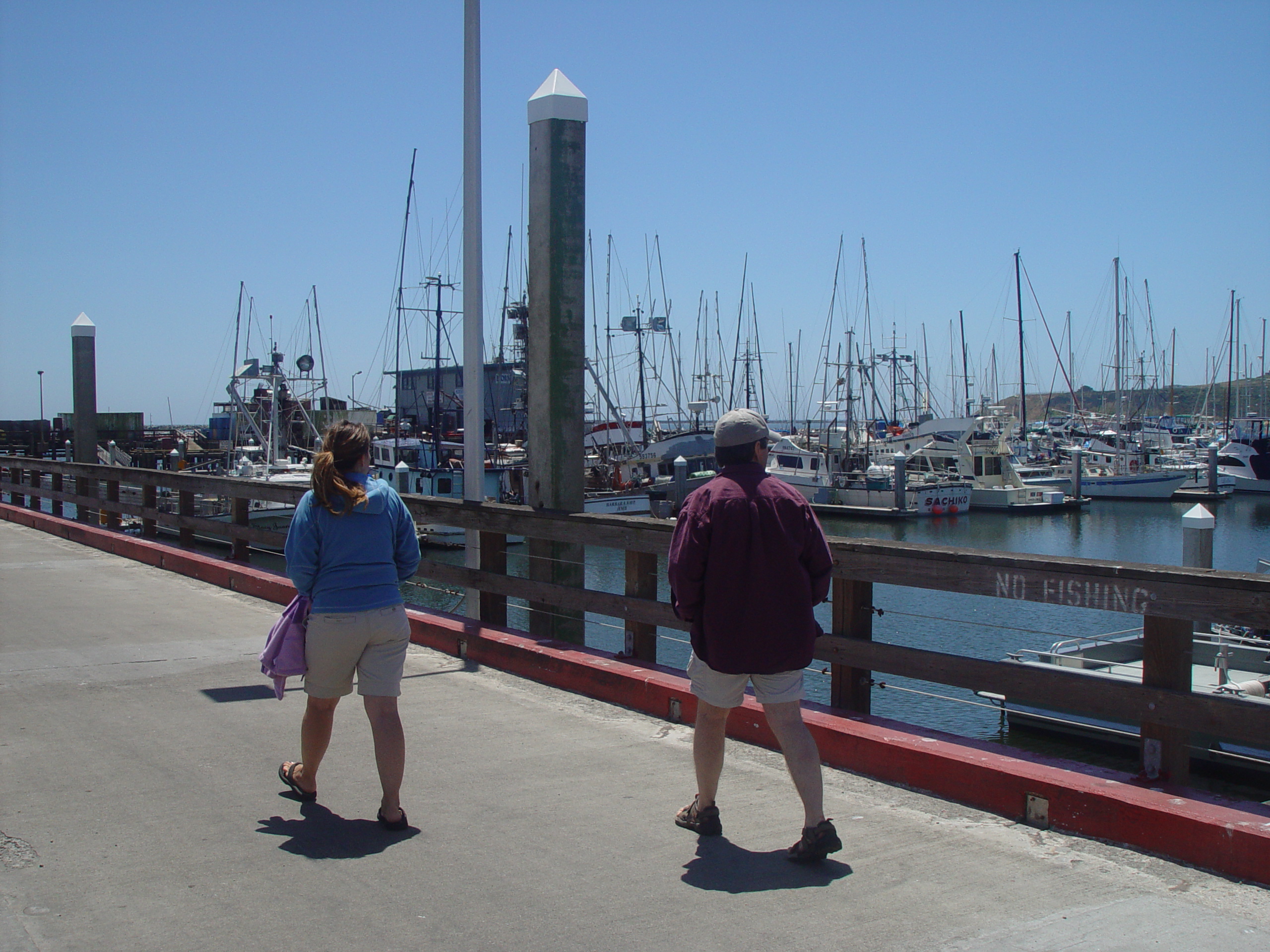 Visiting Grandma & Grandpa Palmer - Castro Valley, California (Half Moon Bay, Cyclops, BART, J.D.'s Blueberry Pancakes)