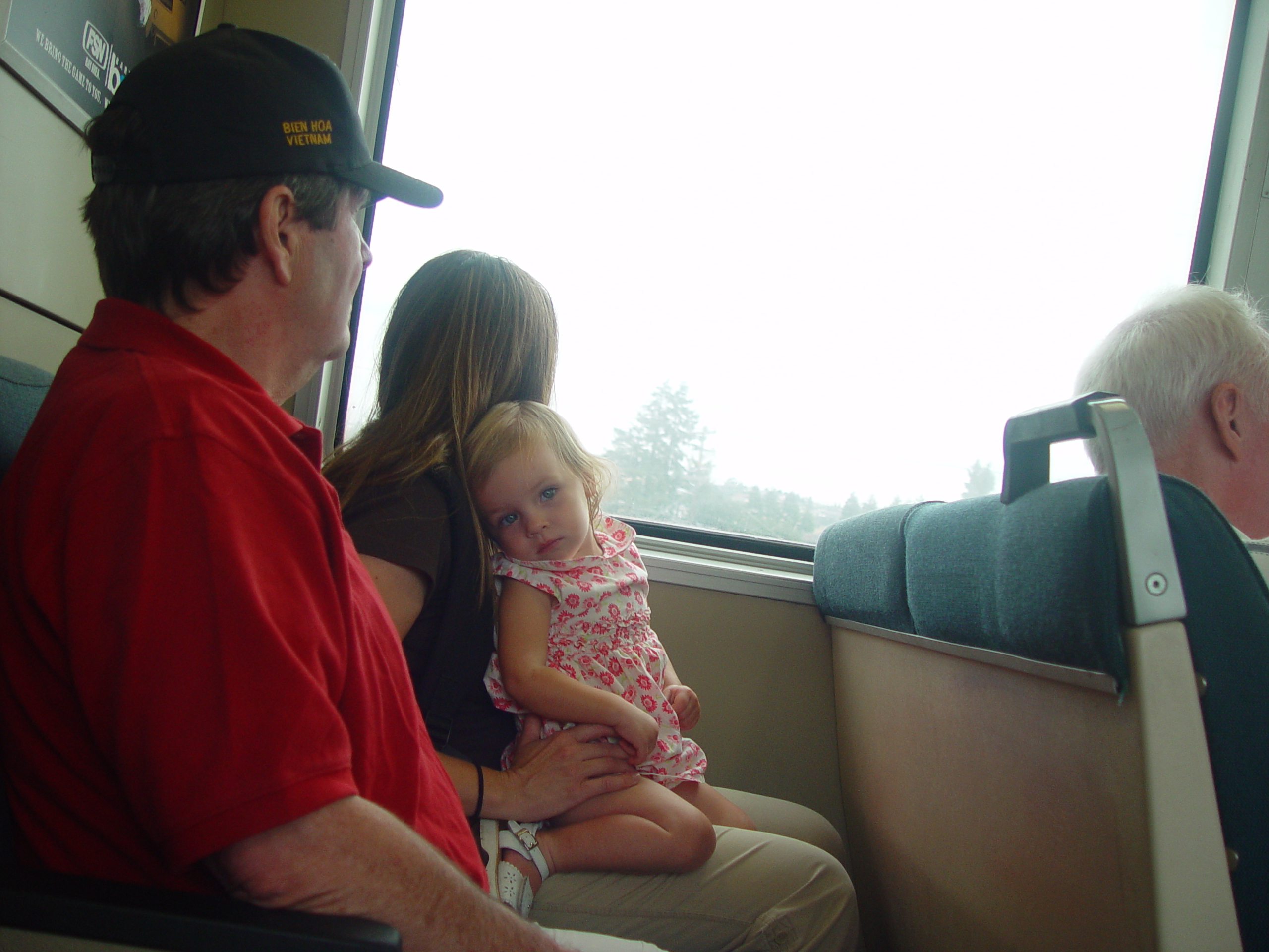 Visiting Grandma & Grandpa Palmer - Castro Valley, California (Half Moon Bay, Cyclops, BART, J.D.'s Blueberry Pancakes)