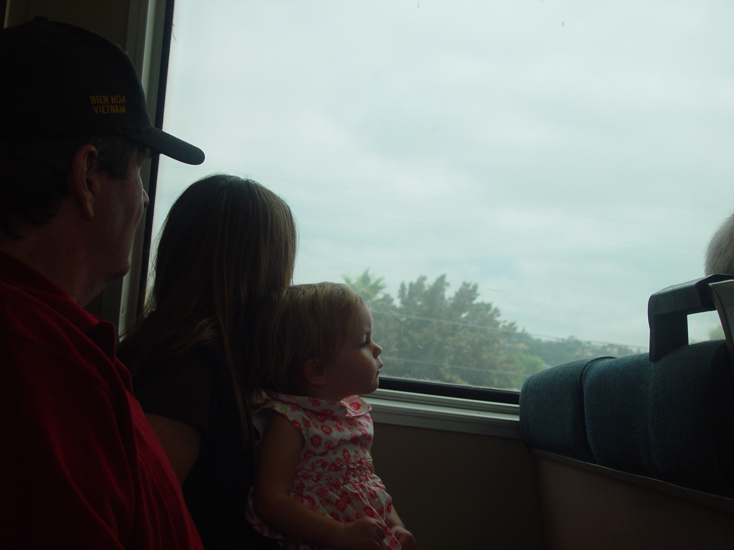 Visiting Grandma & Grandpa Palmer - Castro Valley, California (Half Moon Bay, Cyclops, BART, J.D.'s Blueberry Pancakes)