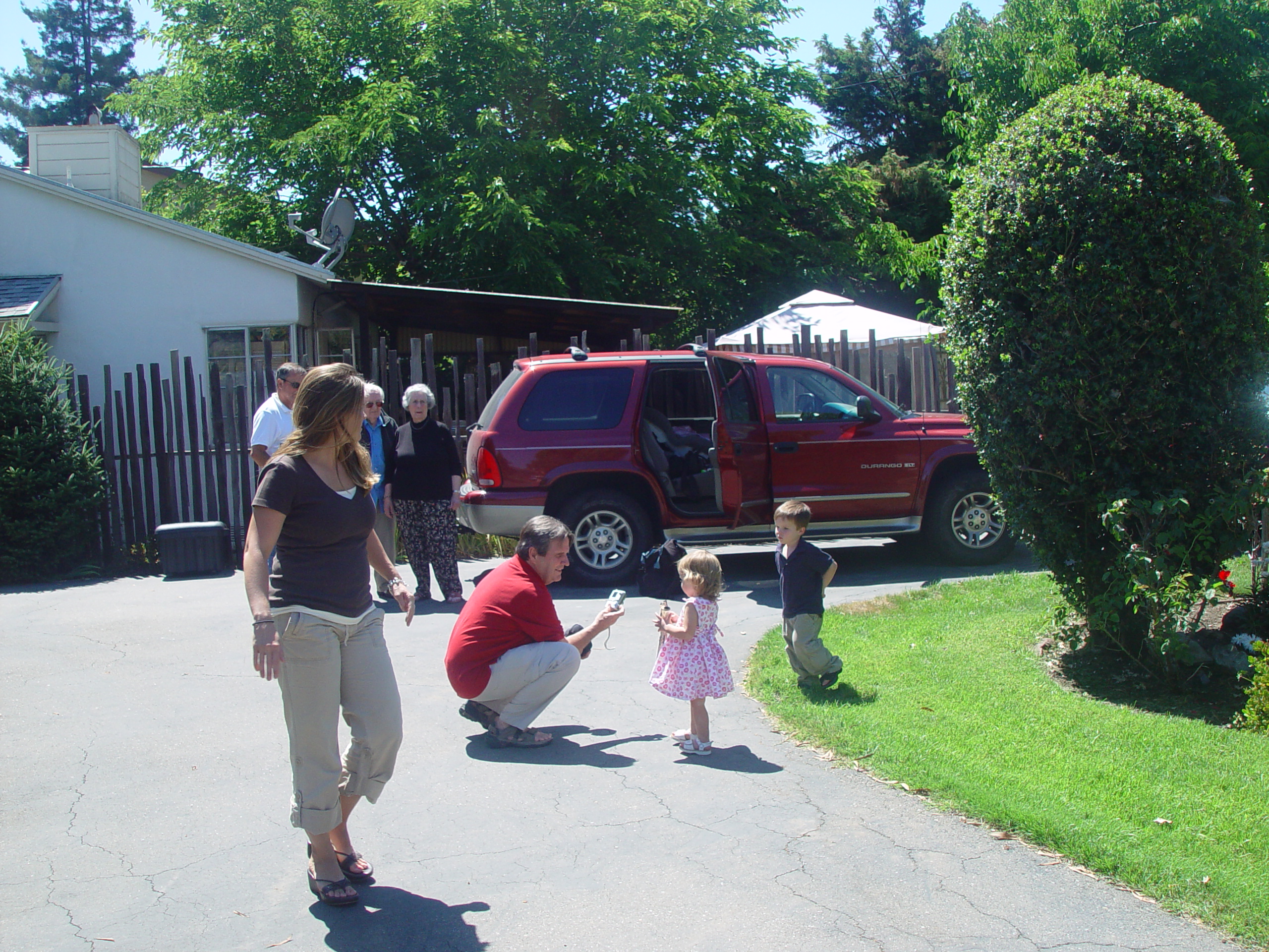 Visiting Grandma & Grandpa Palmer - Castro Valley, California (Half Moon Bay, Cyclops, BART, J.D.'s Blueberry Pancakes)