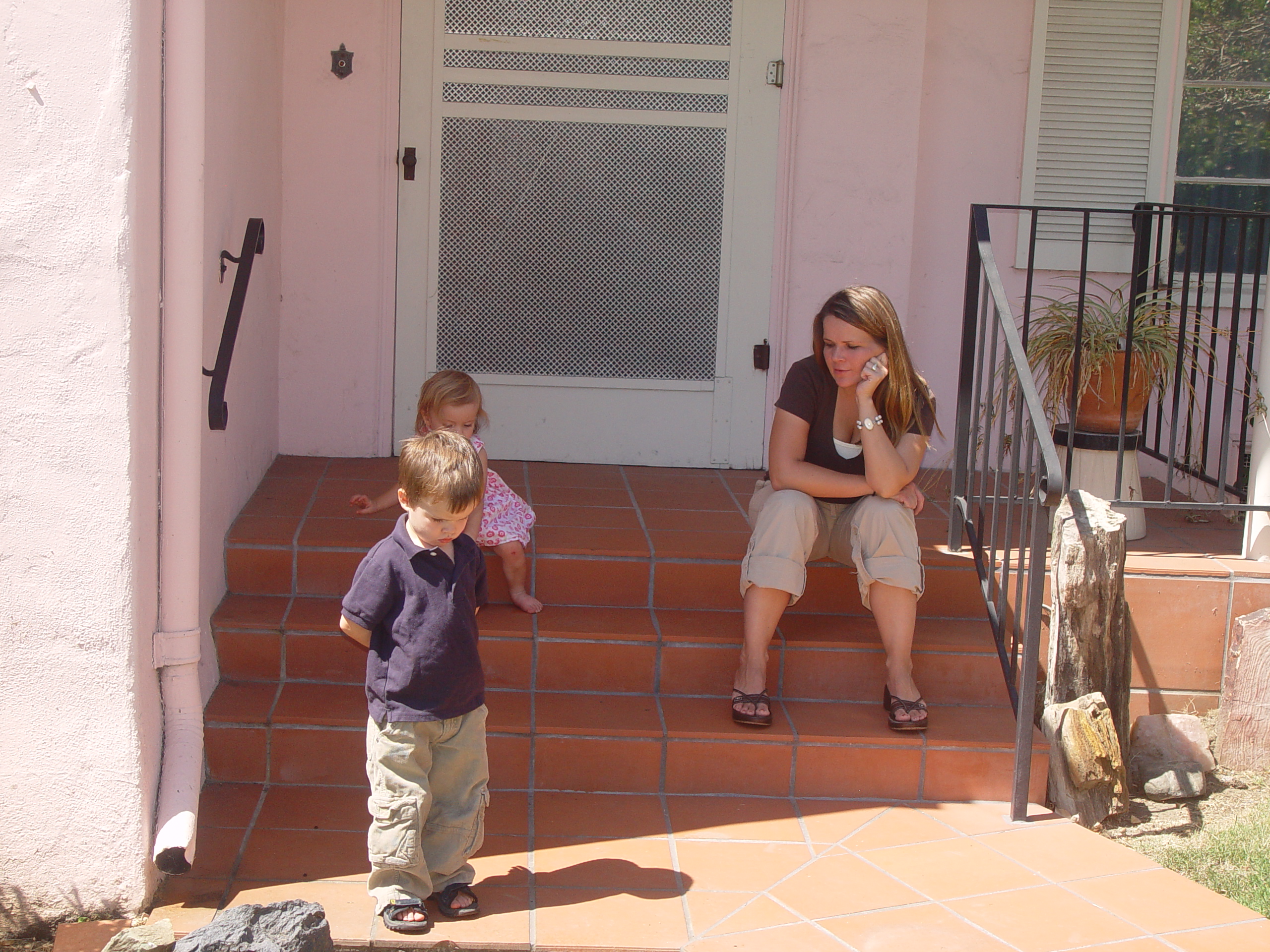 Visiting Grandma & Grandpa Palmer - Castro Valley, California (Half Moon Bay, Cyclops, BART, J.D.'s Blueberry Pancakes)