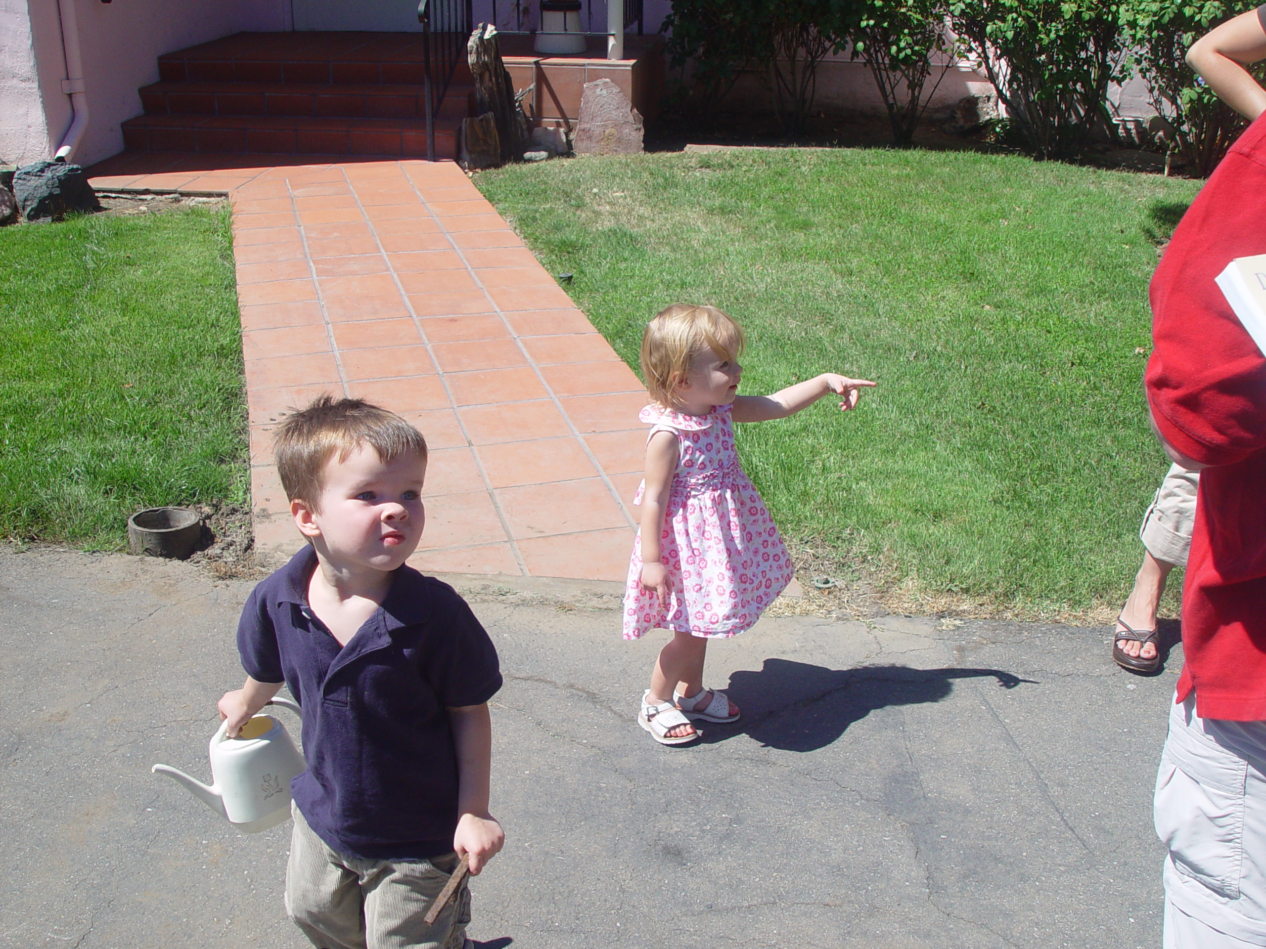 Visiting Grandma & Grandpa Palmer - Castro Valley, California (Half Moon Bay, Cyclops, BART, J.D.'s Blueberry Pancakes)