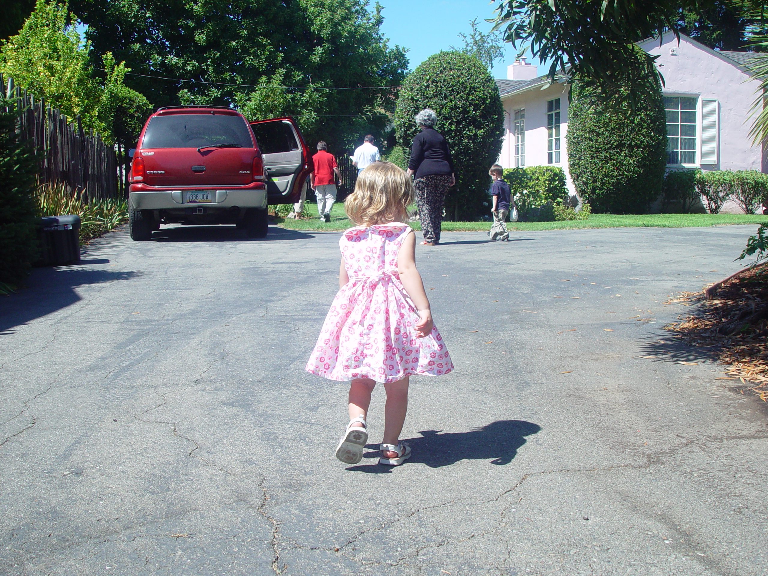 Visiting Grandma & Grandpa Palmer - Castro Valley, California (Half Moon Bay, Cyclops, BART, J.D.'s Blueberry Pancakes)
