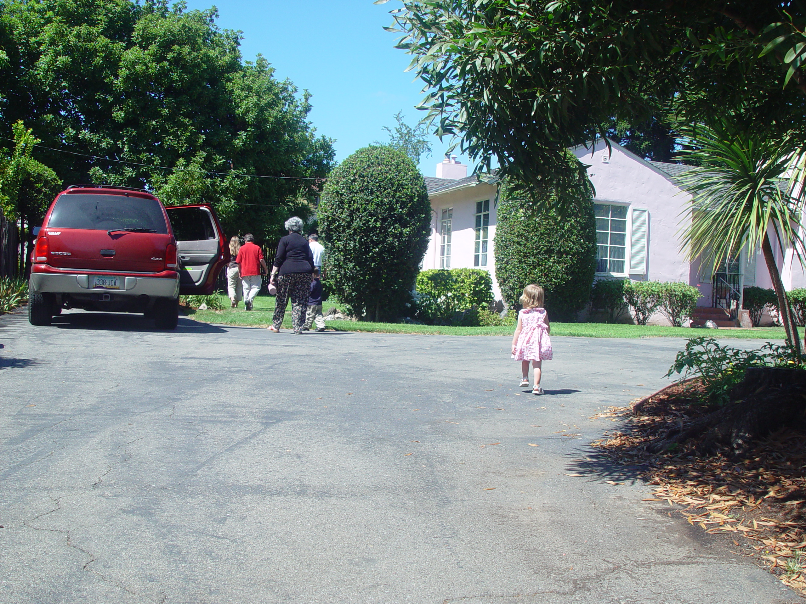 Visiting Grandma & Grandpa Palmer - Castro Valley, California (Half Moon Bay, Cyclops, BART, J.D.'s Blueberry Pancakes)