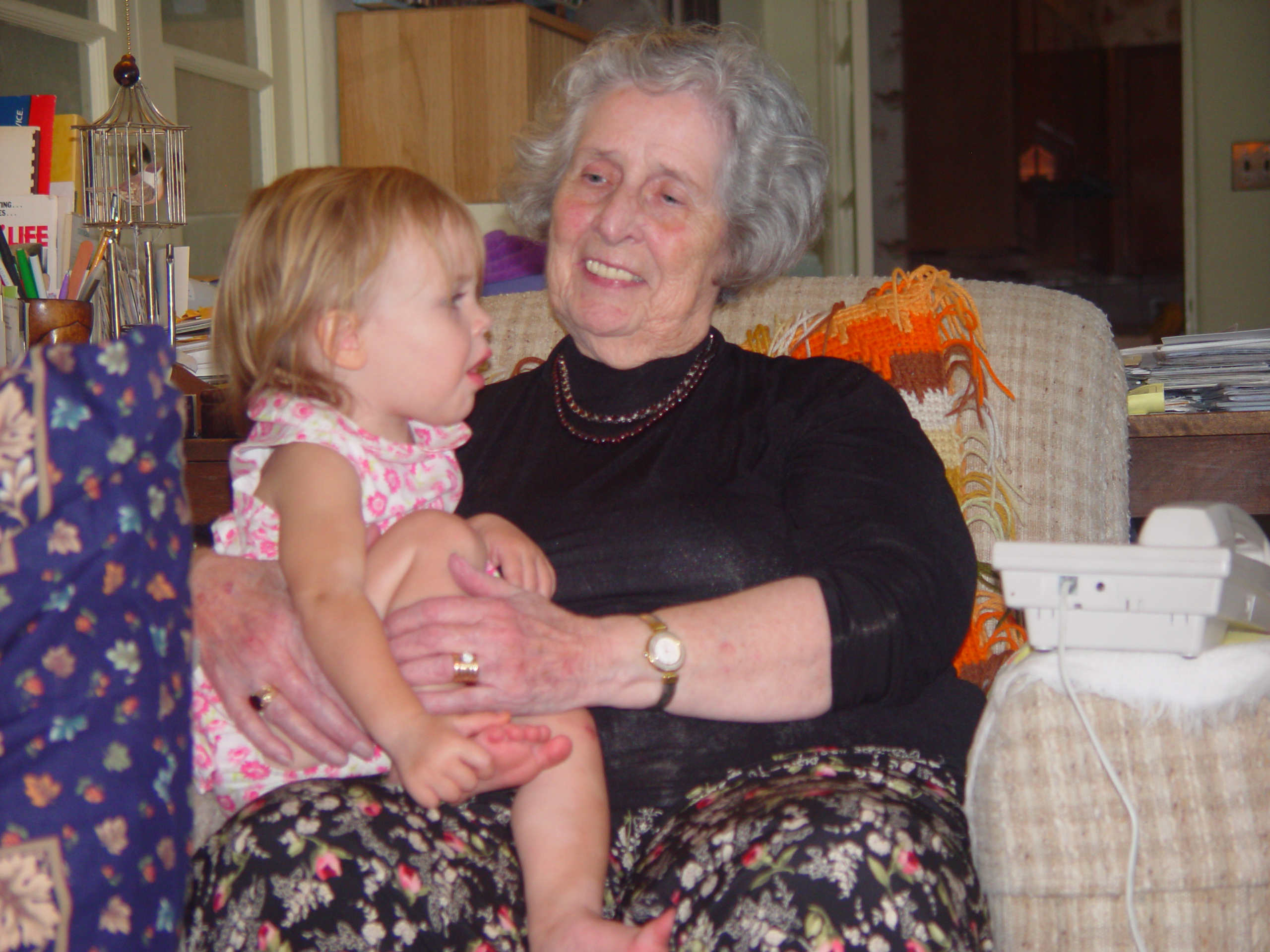 Visiting Grandma & Grandpa Palmer - Castro Valley, California (Half Moon Bay, Cyclops, BART, J.D.'s Blueberry Pancakes)