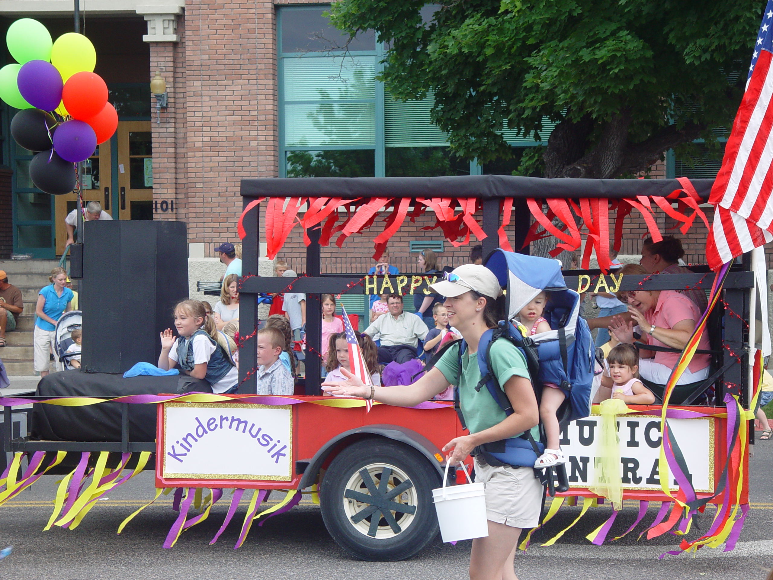 Pioneer Day Parade (Logan, Utah), Ballam Party (Mentos / Diet Coke Experiment), Fireworks, Grandpa Israelsen