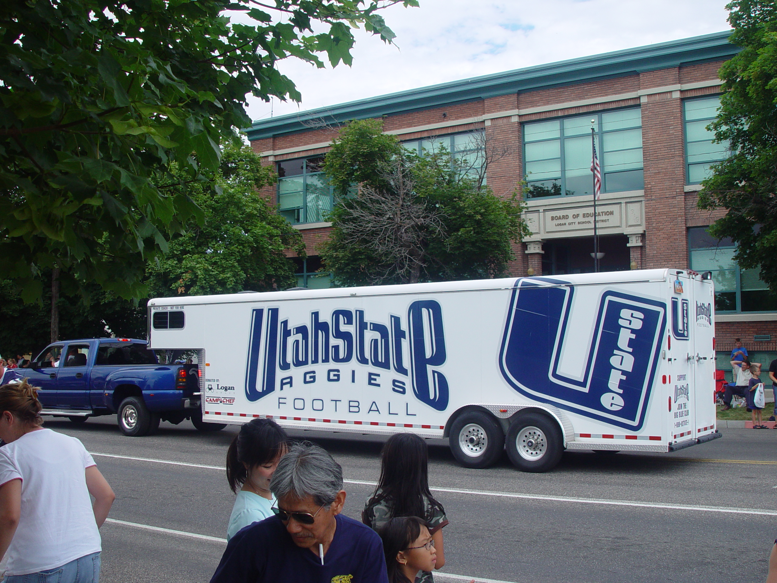 Pioneer Day Parade (Logan, Utah), Ballam Party (Mentos / Diet Coke Experiment), Fireworks, Grandpa Israelsen