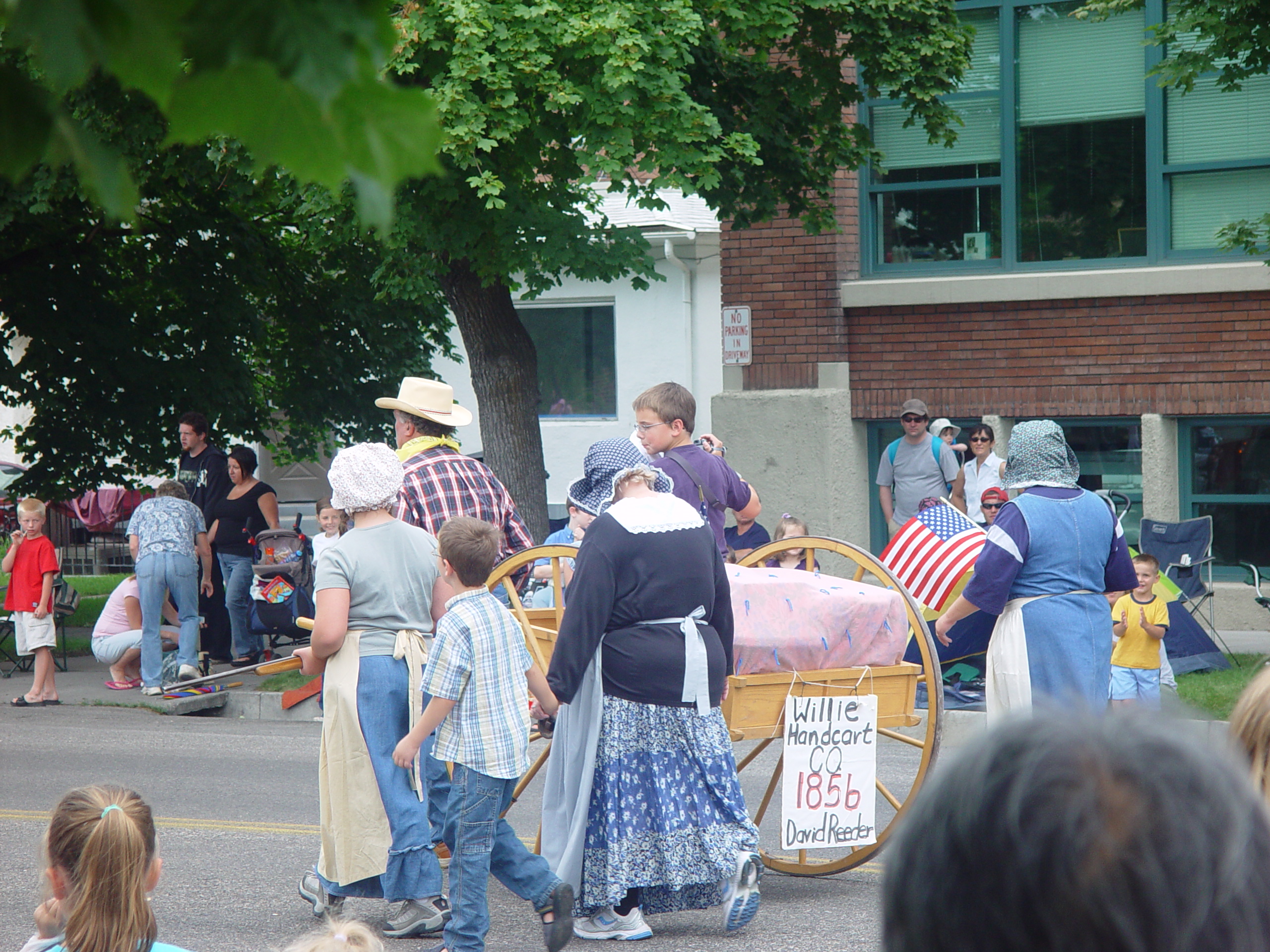 Pioneer Day Parade (Logan, Utah), Ballam Party (Mentos / Diet Coke Experiment), Fireworks, Grandpa Israelsen