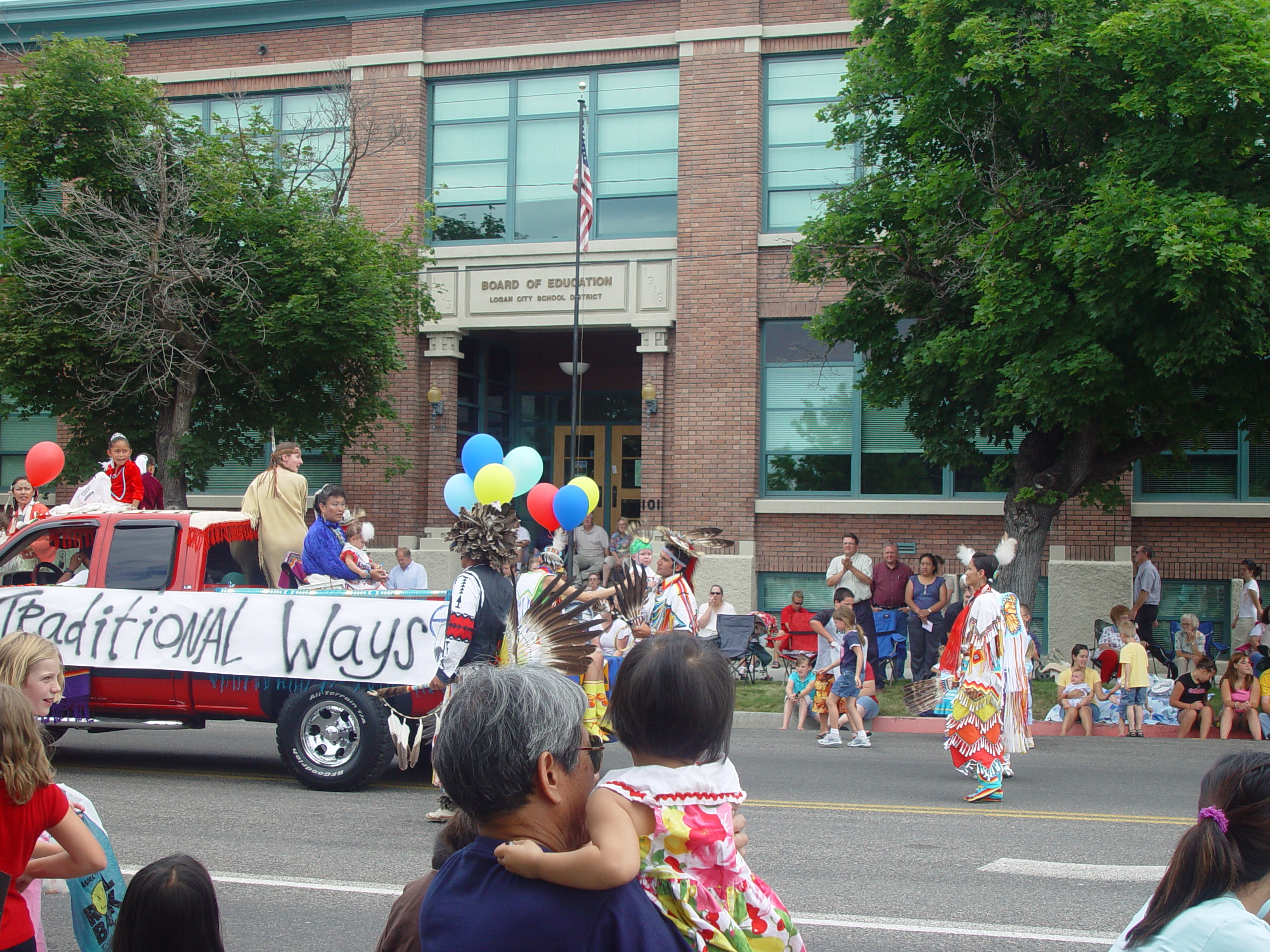 Pioneer Day Parade (Logan, Utah), Ballam Party (Mentos / Diet Coke Experiment), Fireworks, Grandpa Israelsen